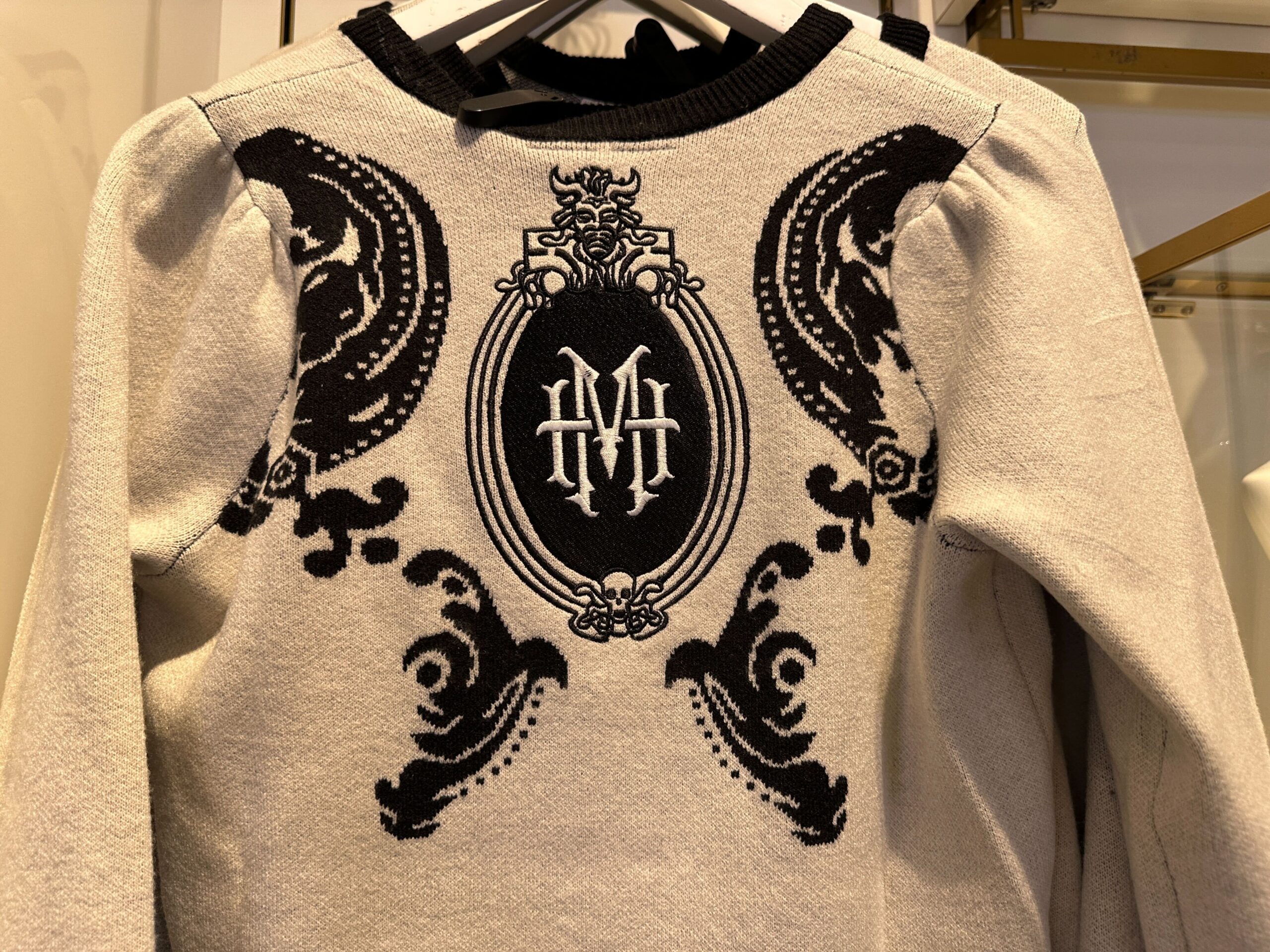 Black and White Haunted Mansion Apparel by Her Universe Collection at Walt Disney World