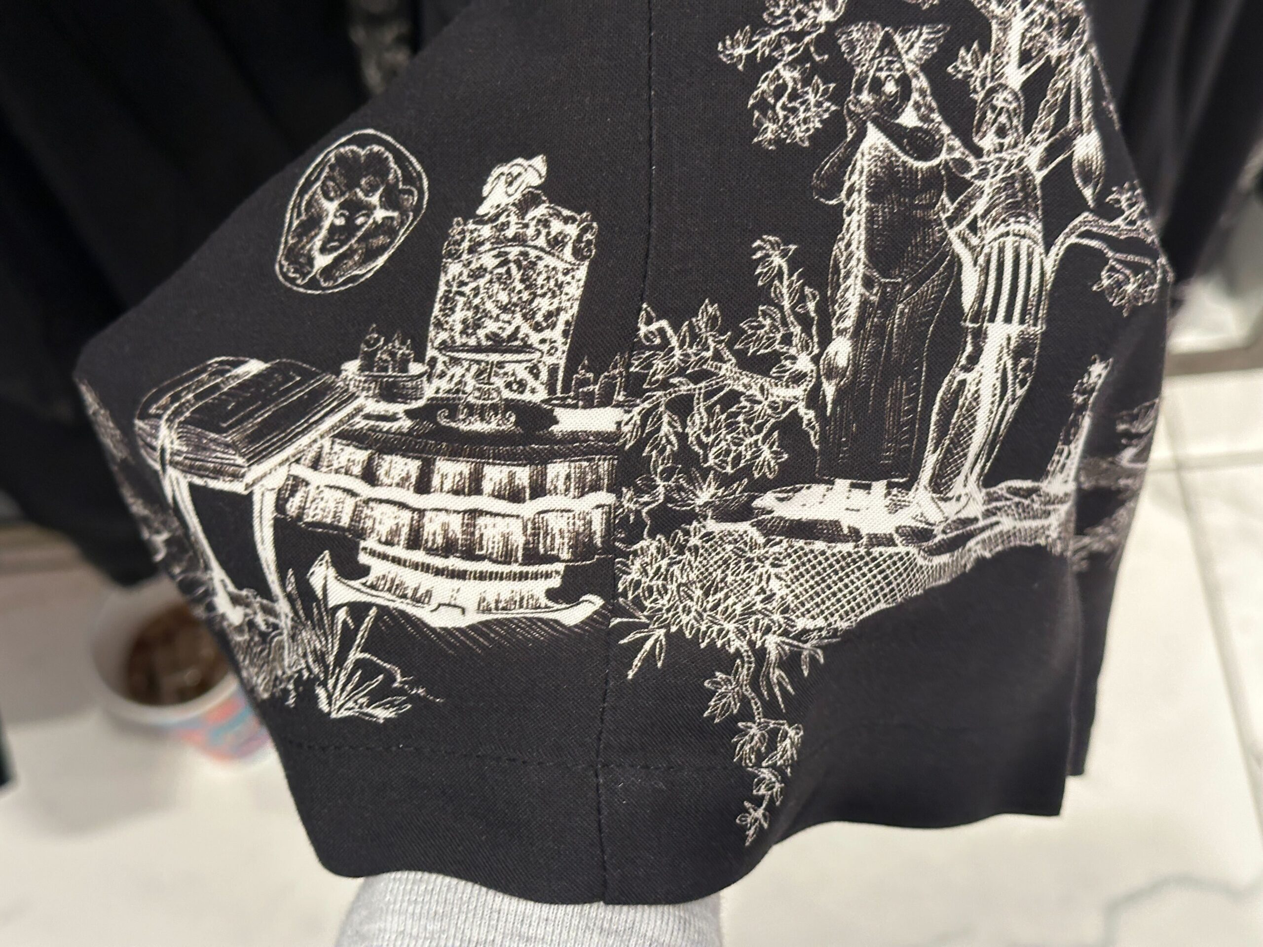 Black and White Haunted Mansion Apparel by Her Universe Collection at Walt Disney World