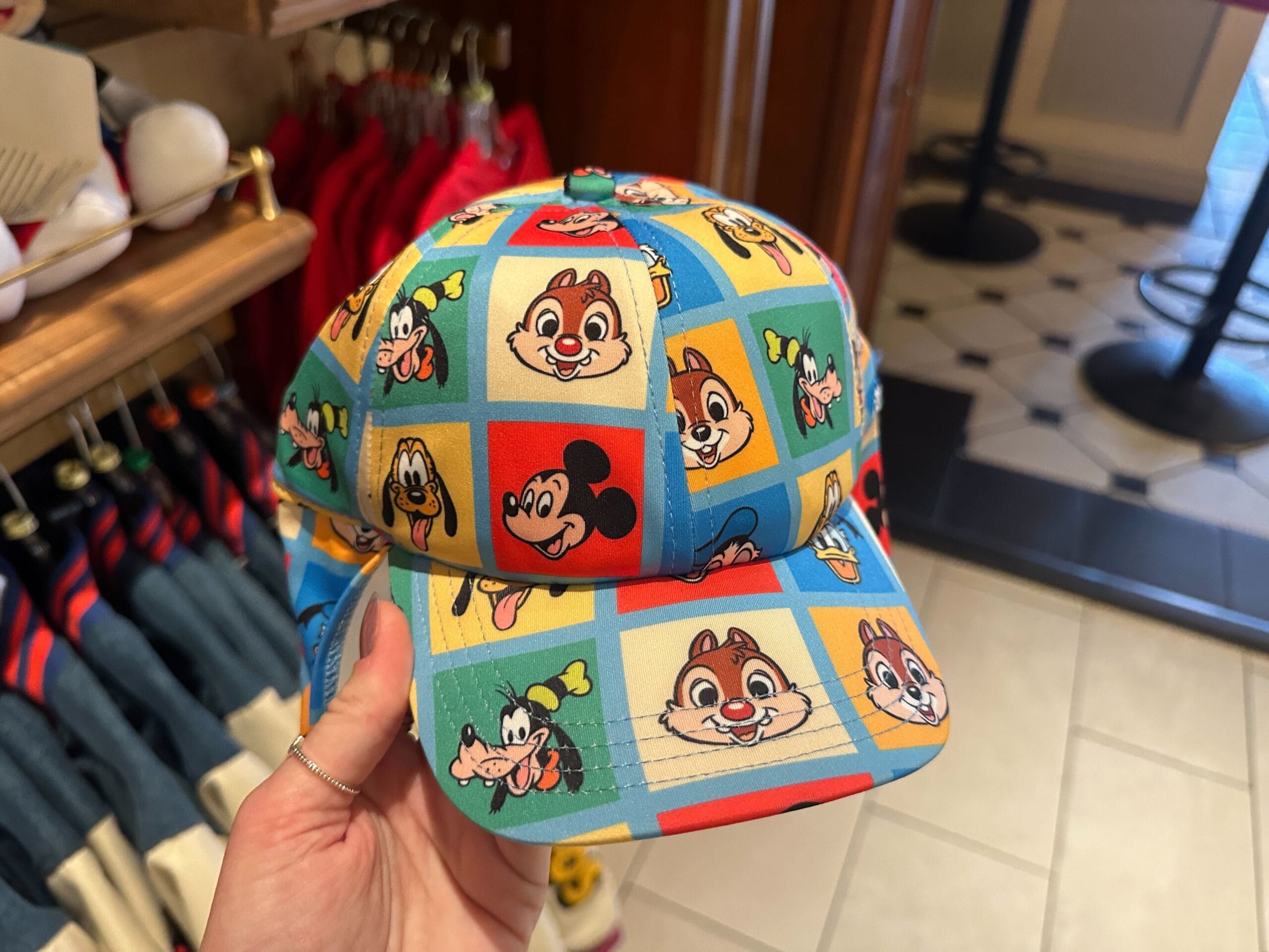 Mickey & Friends Youth Cap, Tote Bag, and Bracelets at Walt Disney World