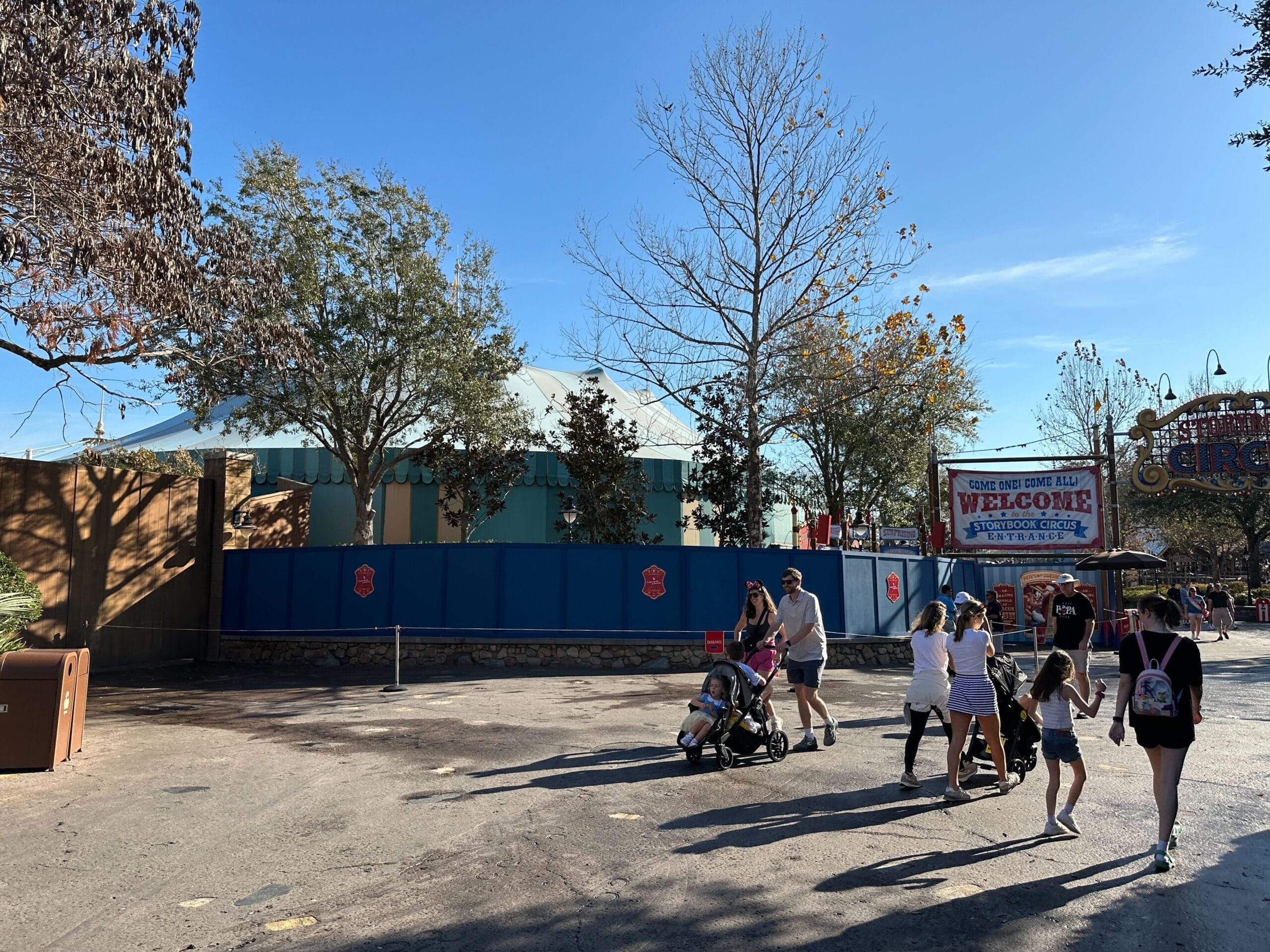 Big Top Souvenirs at Magic Kingdom Closed For Refurbishment