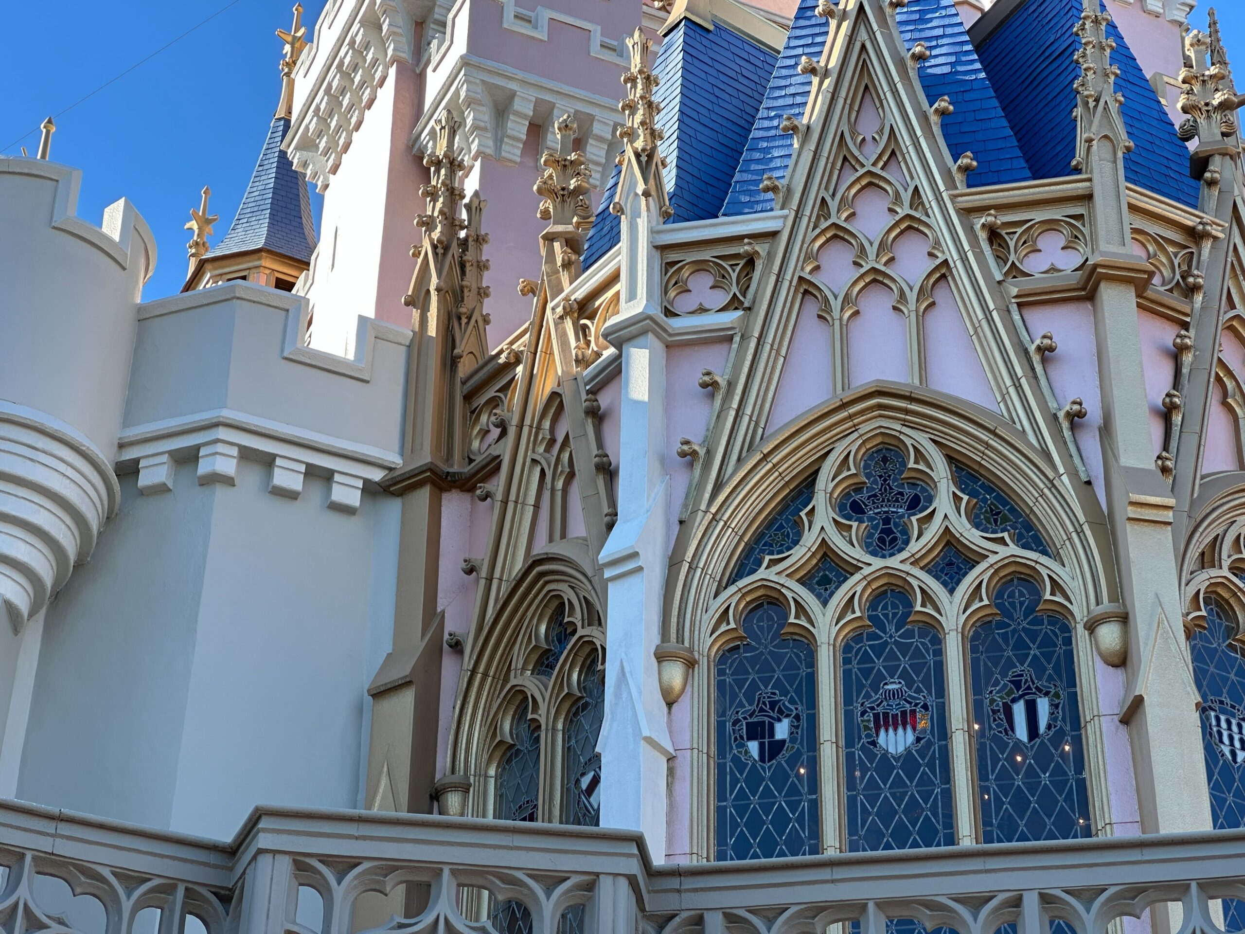 Cinderella Castle Moat Drained, Repainting Continues at Magic Kingdom