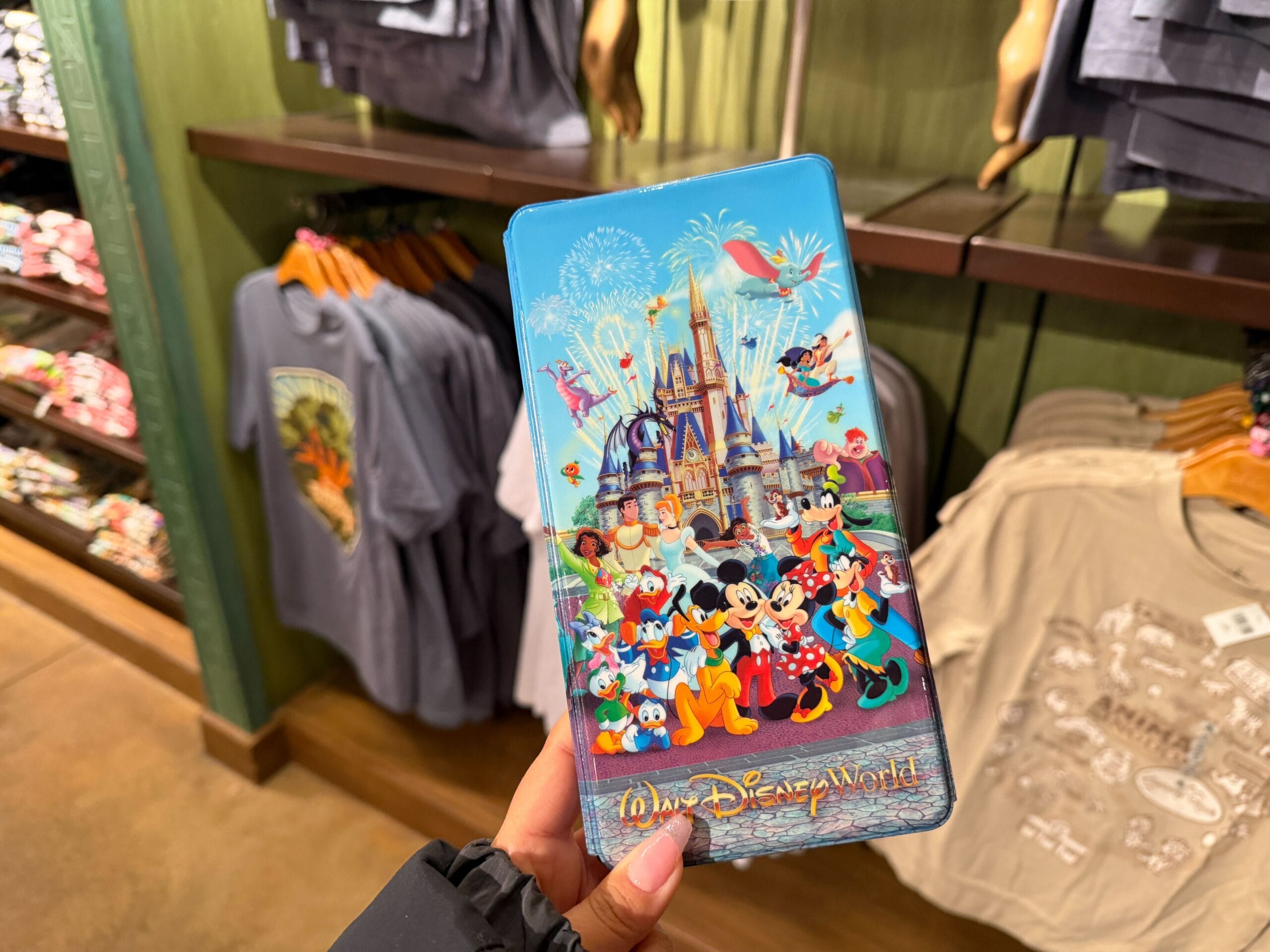 Disney Characters Pressed Penny Book, Autograph Book, and Photo