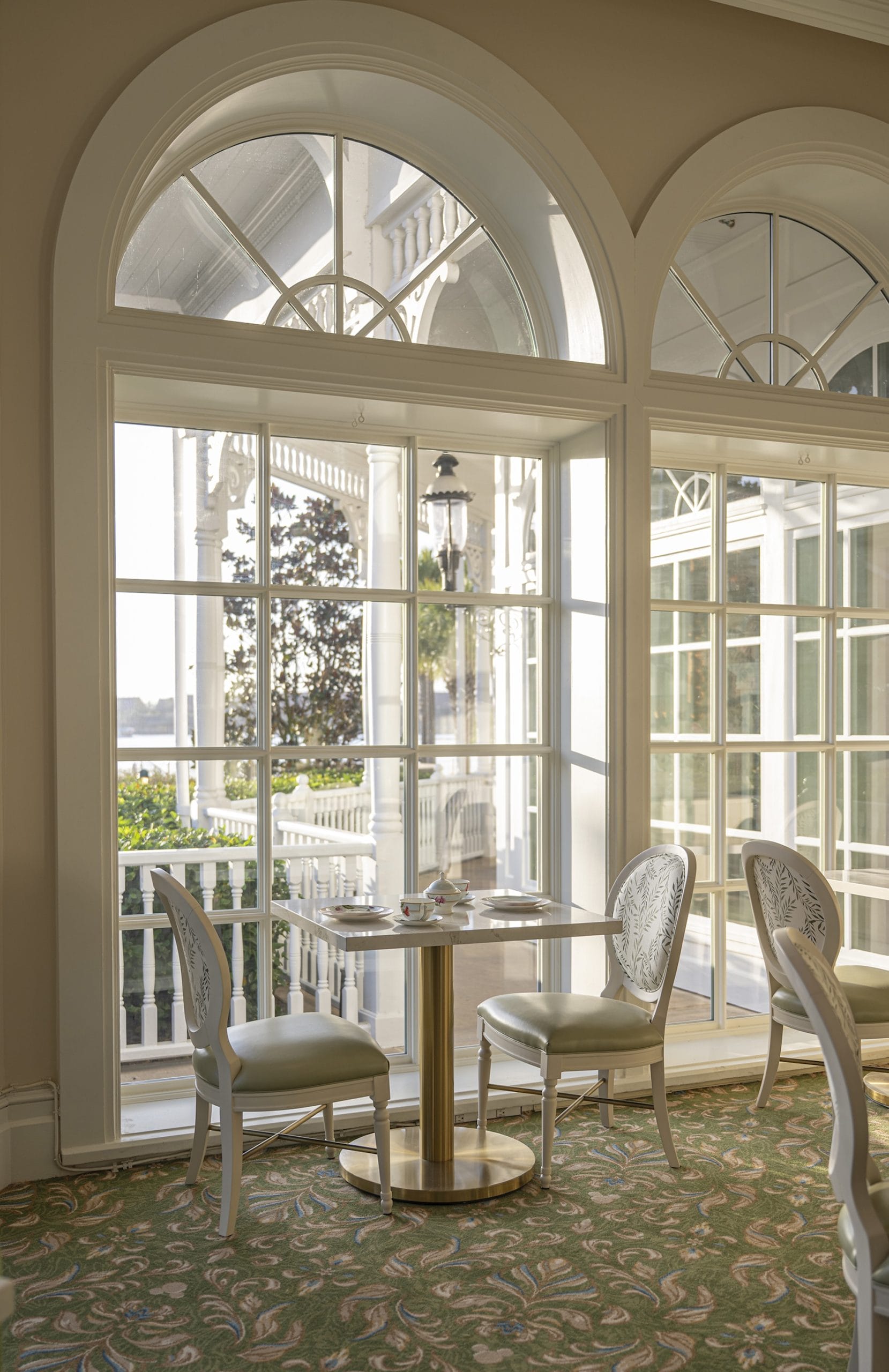 First Look Inside Completed Garden View Tea Room at Disney's Grand Floridian Resort