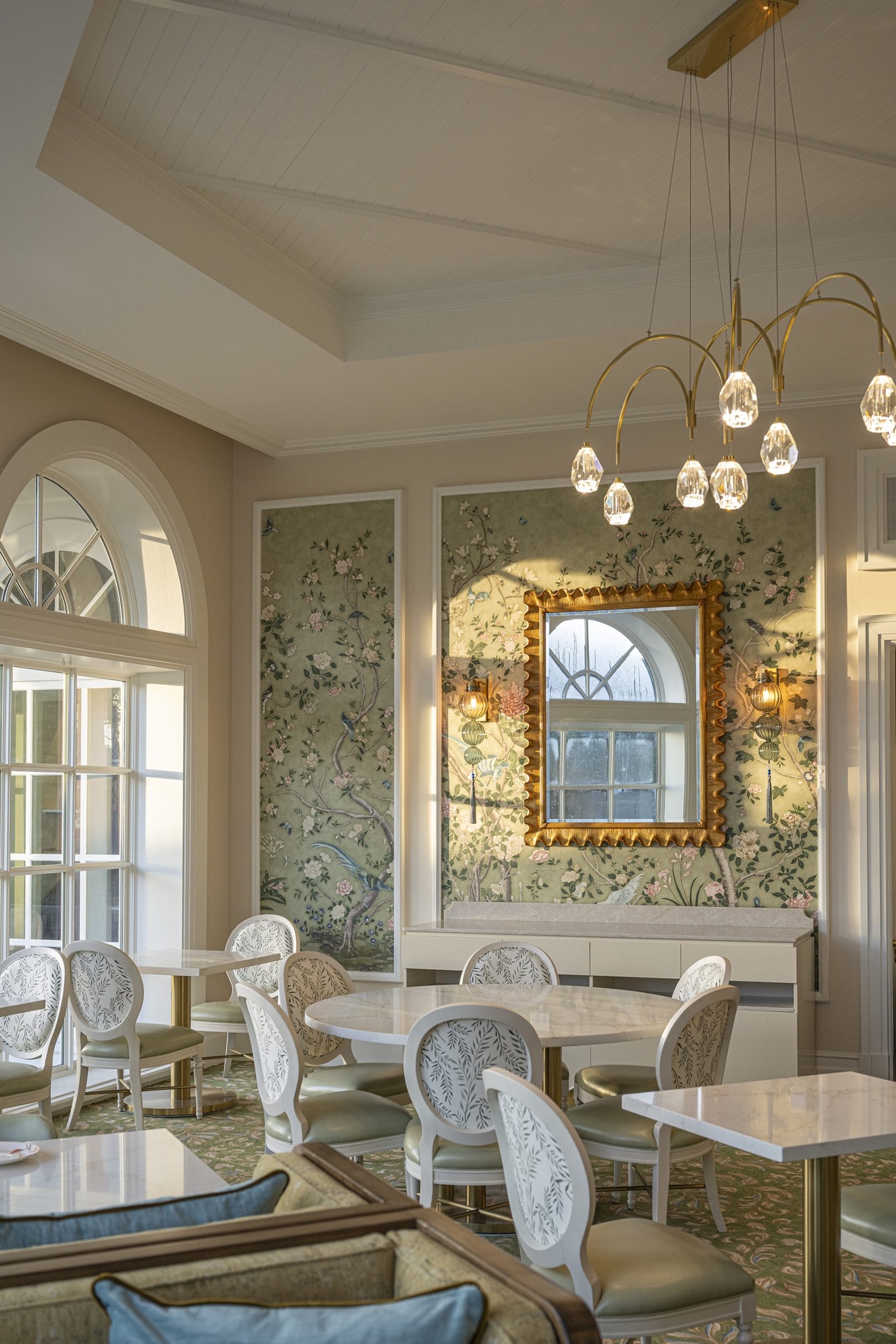 First Look Inside Completed Garden View Tea Room at Disney's Grand Floridian Resort