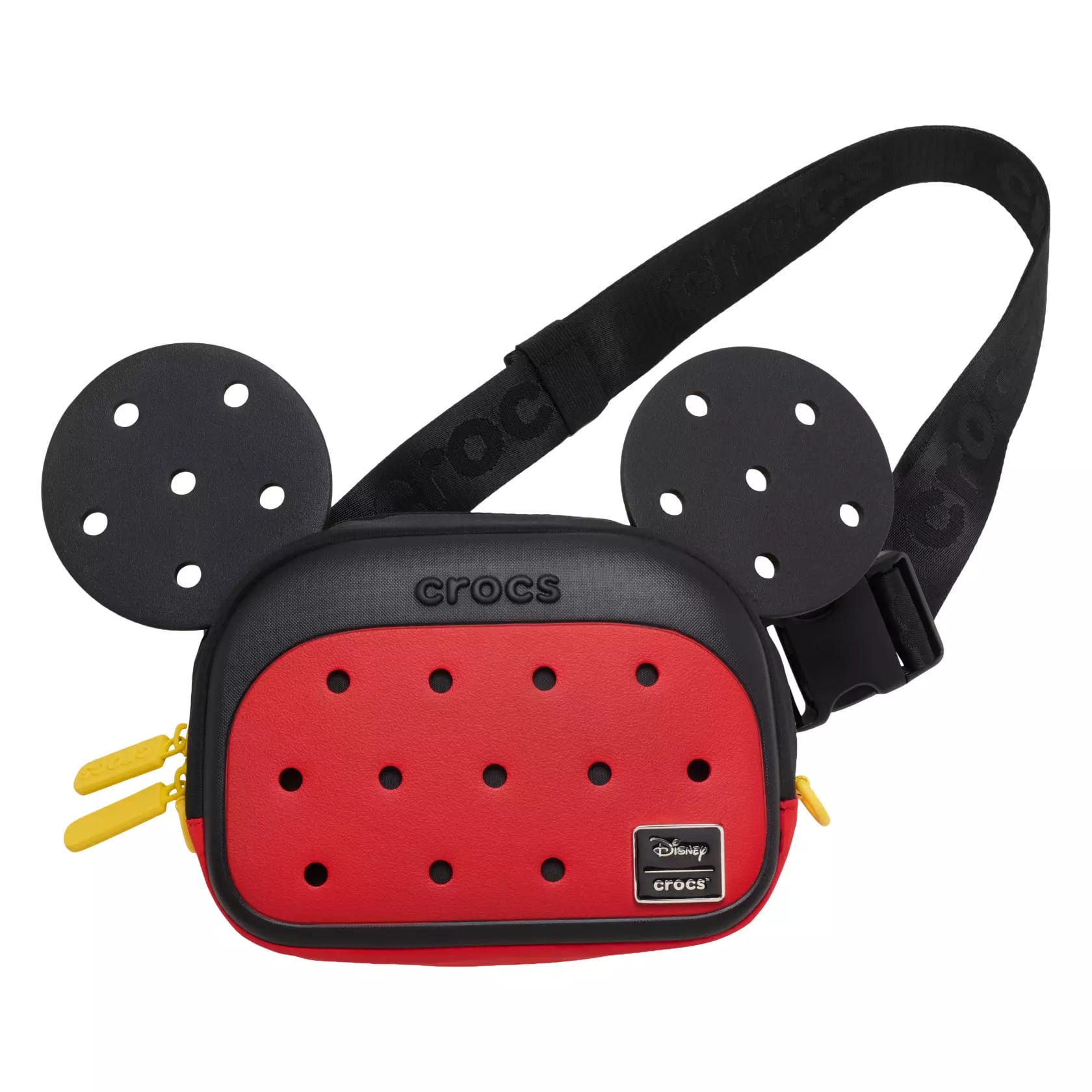 Crocs Meet Mickey Mouse with a Customizable Belt Bag and Tote