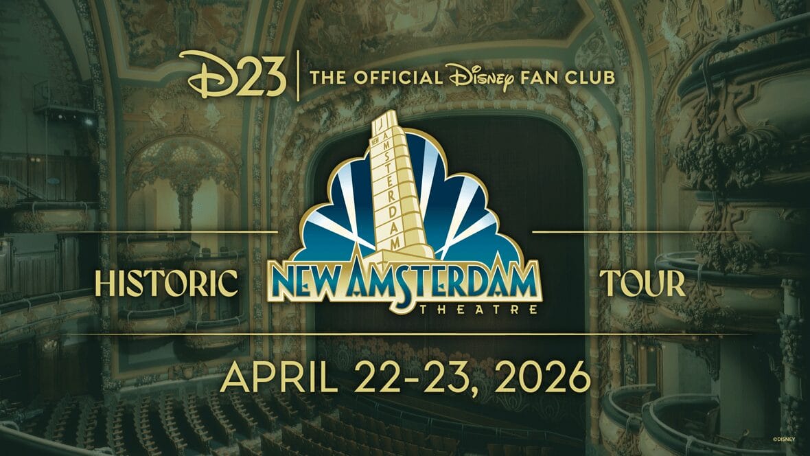 Tour the New Amsterdam Theatre with D23 in April