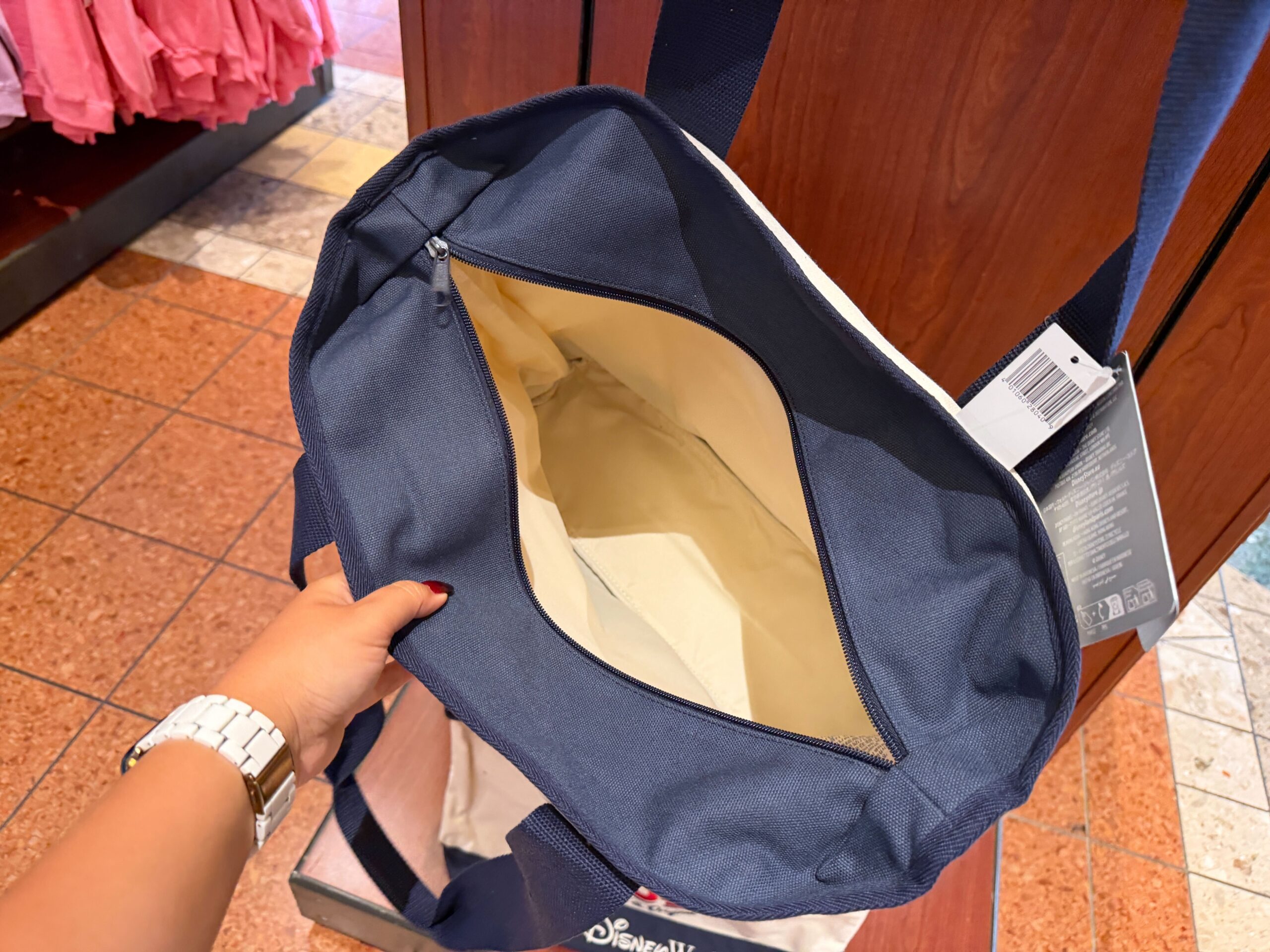 Walt Disney World Mickey Mouse Canvas Tote