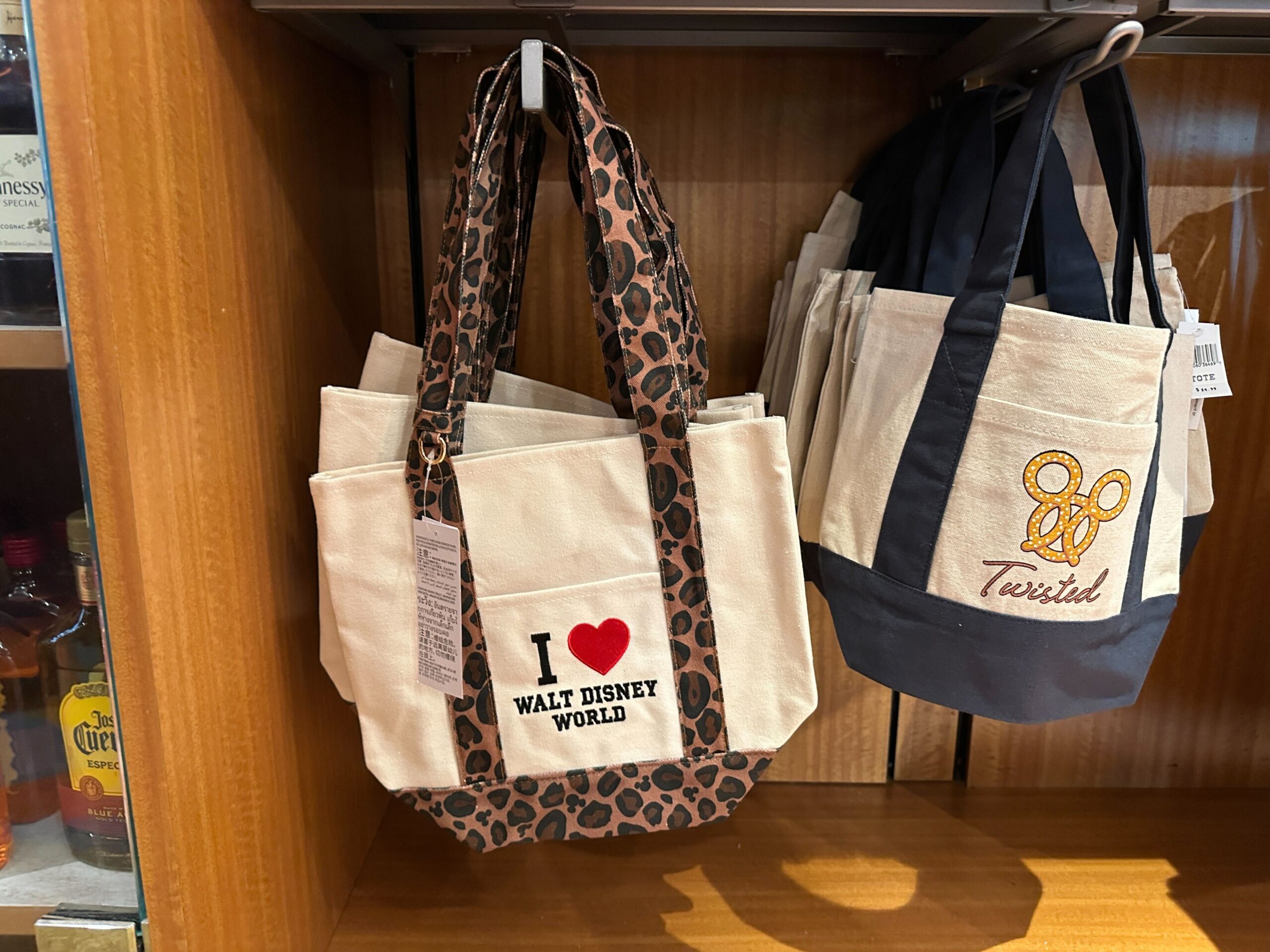 I ❤️ Walt Disney World Leopard Mini Tote
