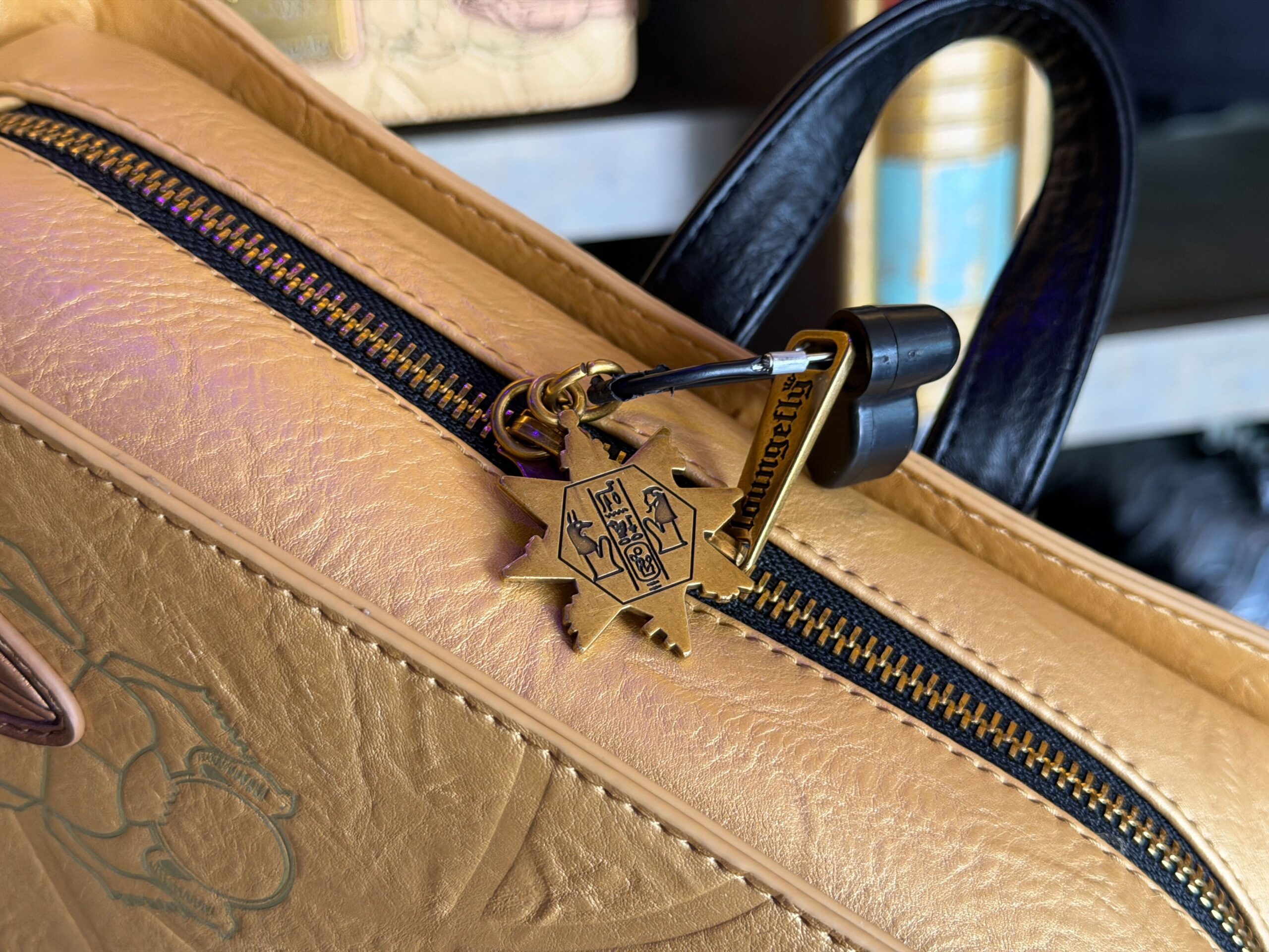 'The Mummy' Loungefly Golden Book of Amun-Ra backpack at Universal Studios Florida
