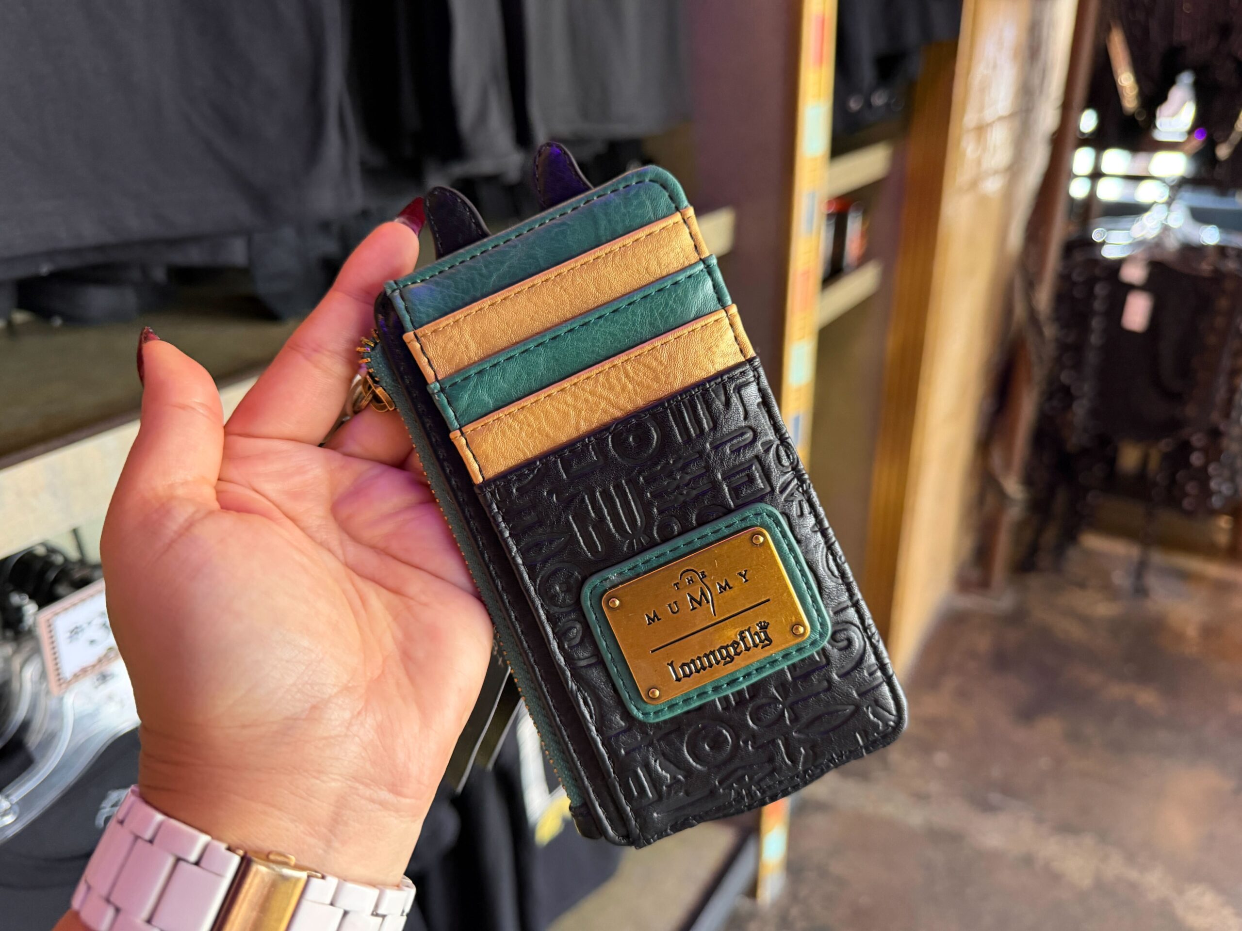 'The Mummy' Loungefly wallet at Universal Studios Florida
