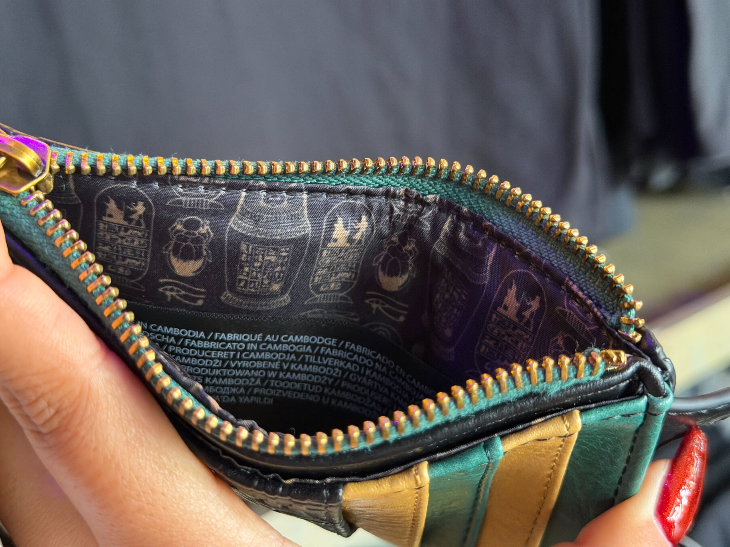 'The Mummy' Loungefly wallet at Universal Studios Florida