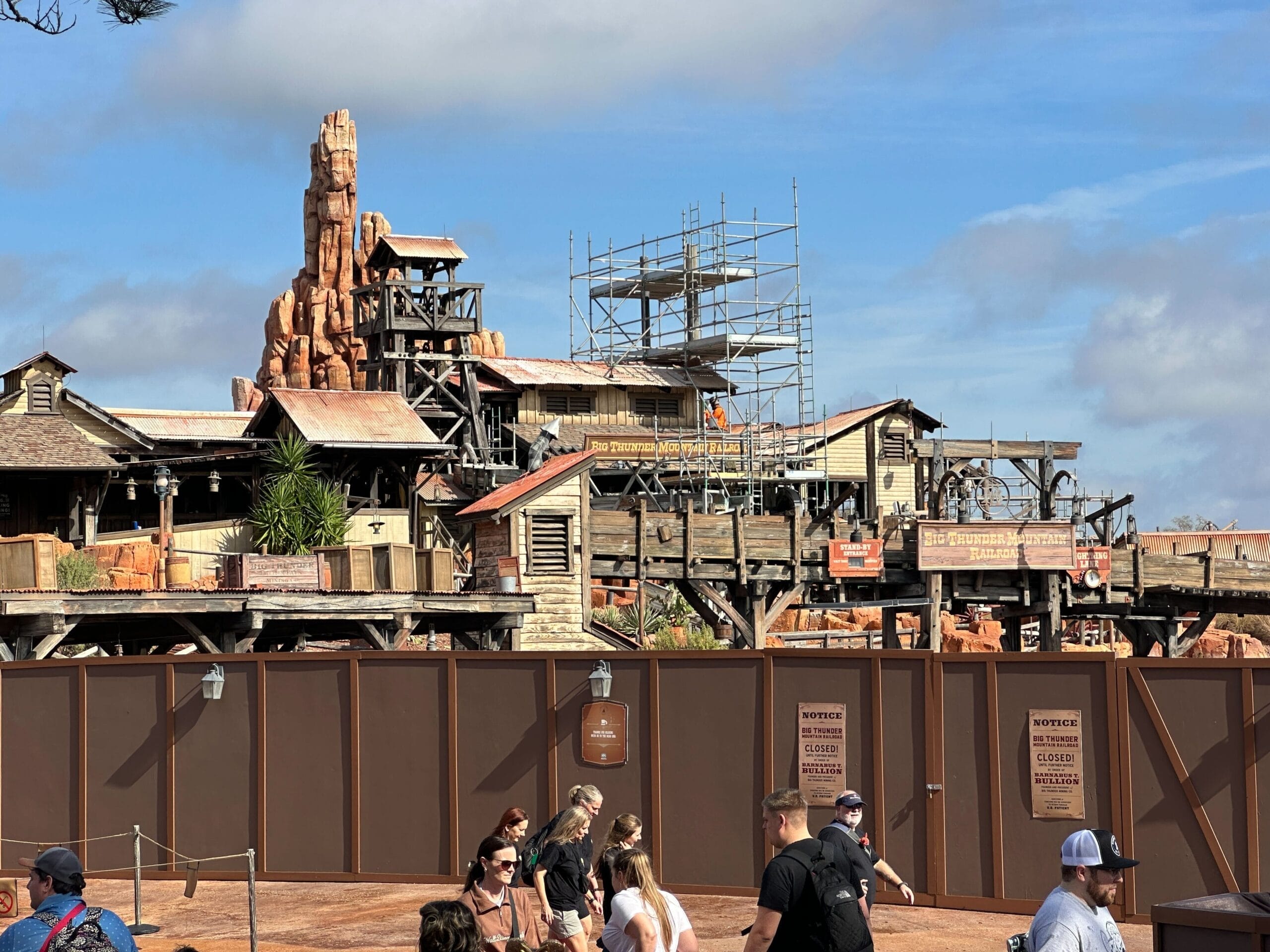 Big Thunder Mountain Railroad Permit Hints to Late 2026 Spring Opening