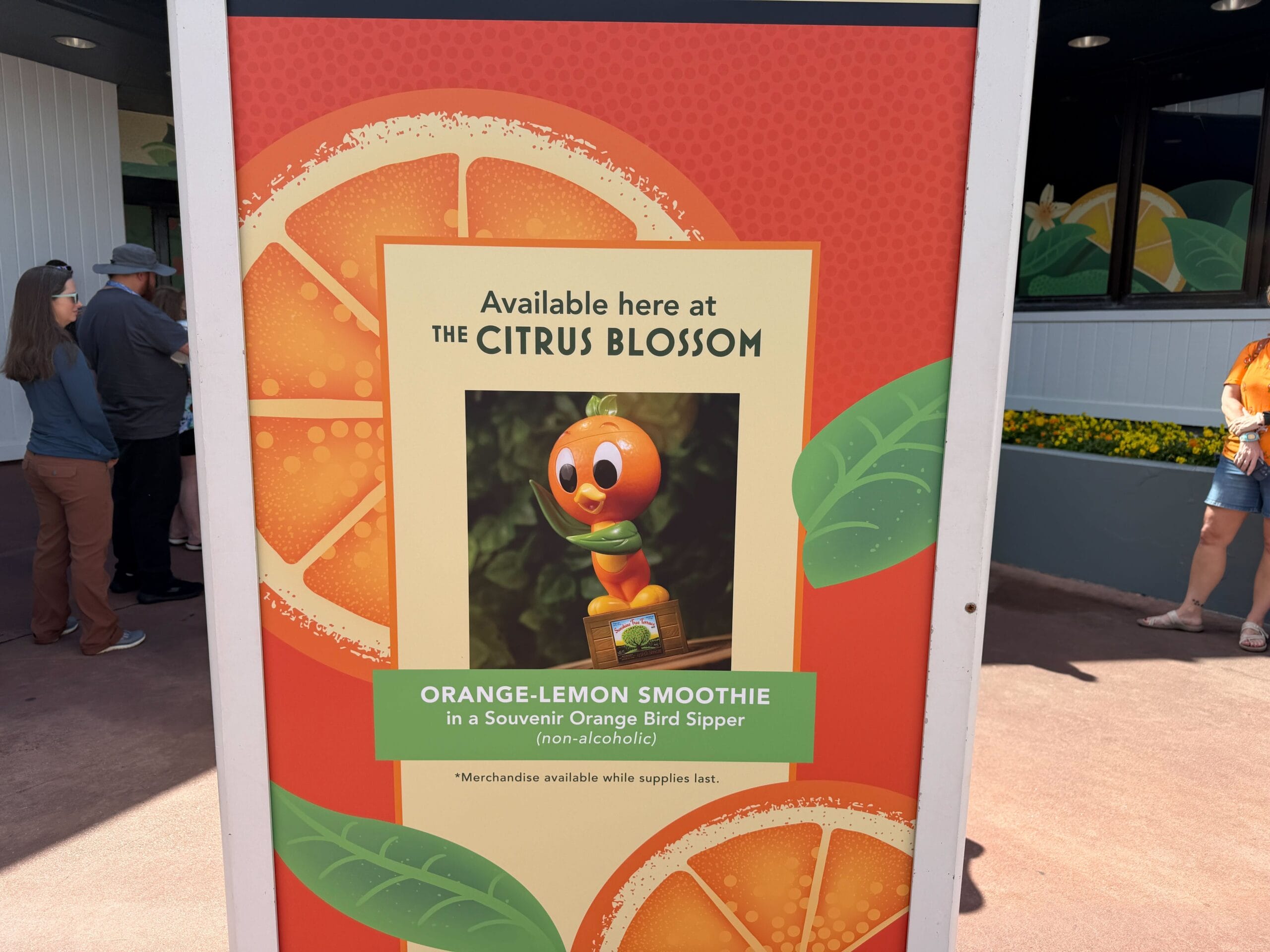 Drink Your Smoothie in This Year’s Orange Bird Sipper at EPCOT International Flower & Garden Festiva