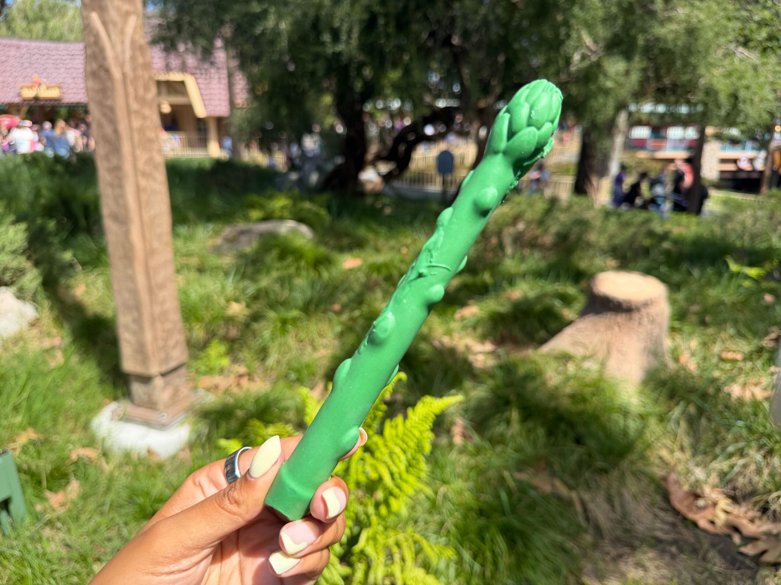 REVIEW: Bluey's Magic 'Asparagus' Pretzel at Disneyland Park