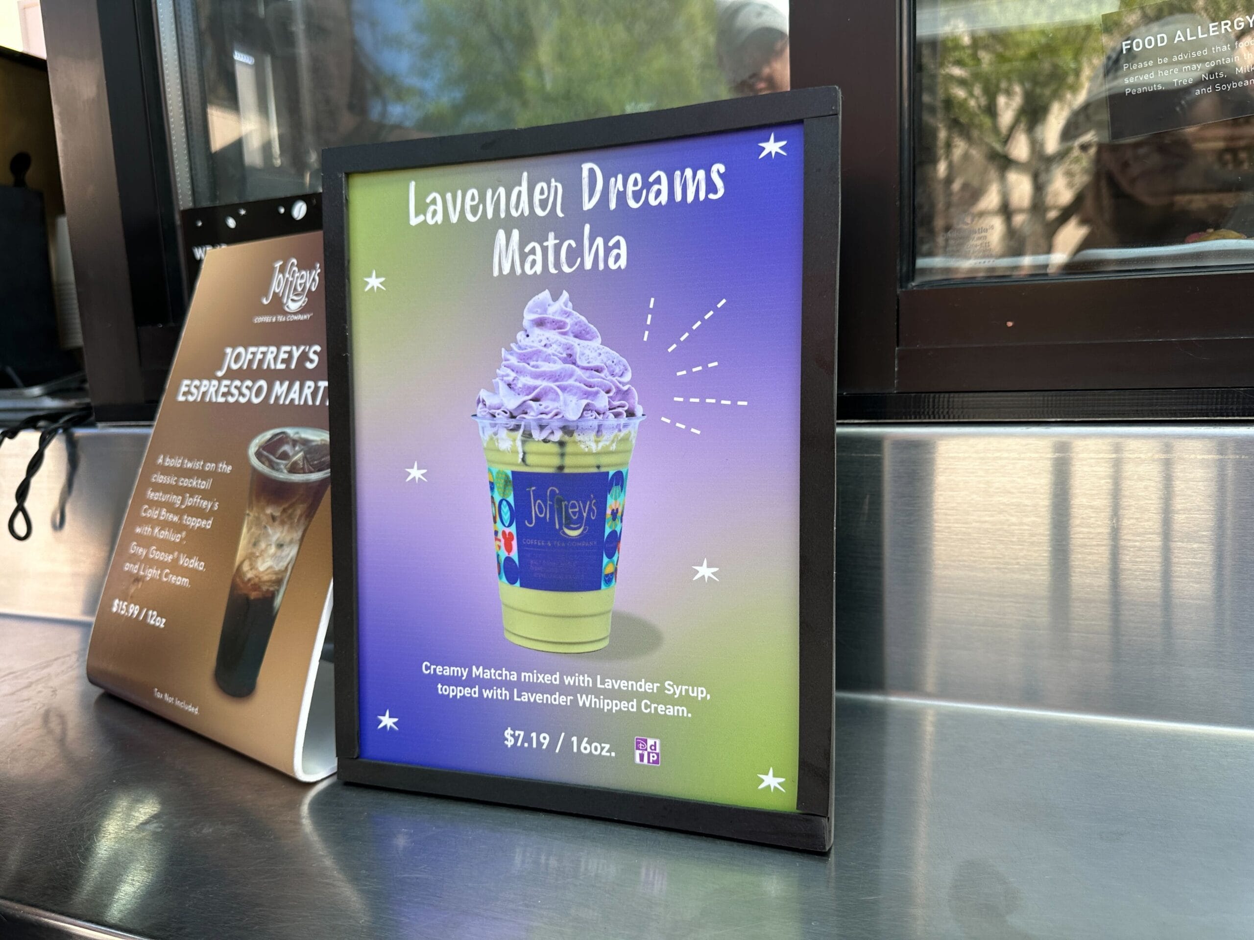 Sip on Springtime with the Lavender Dreams Matcha at Walt Disney World