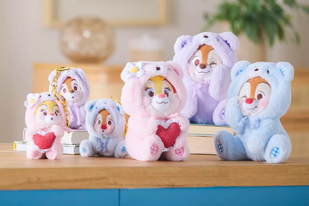 Chip, Dale & Clarice Don Pastel Bear Suits for Latest Japanese Plush Drop on Disney Store