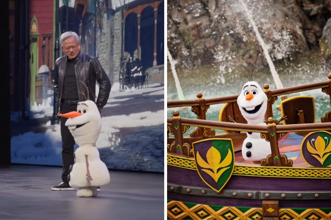 Walt Disney Imagineering Shares How Robotic Olaf Learned to Walk on a Boat and More Using NVIDIA Technology