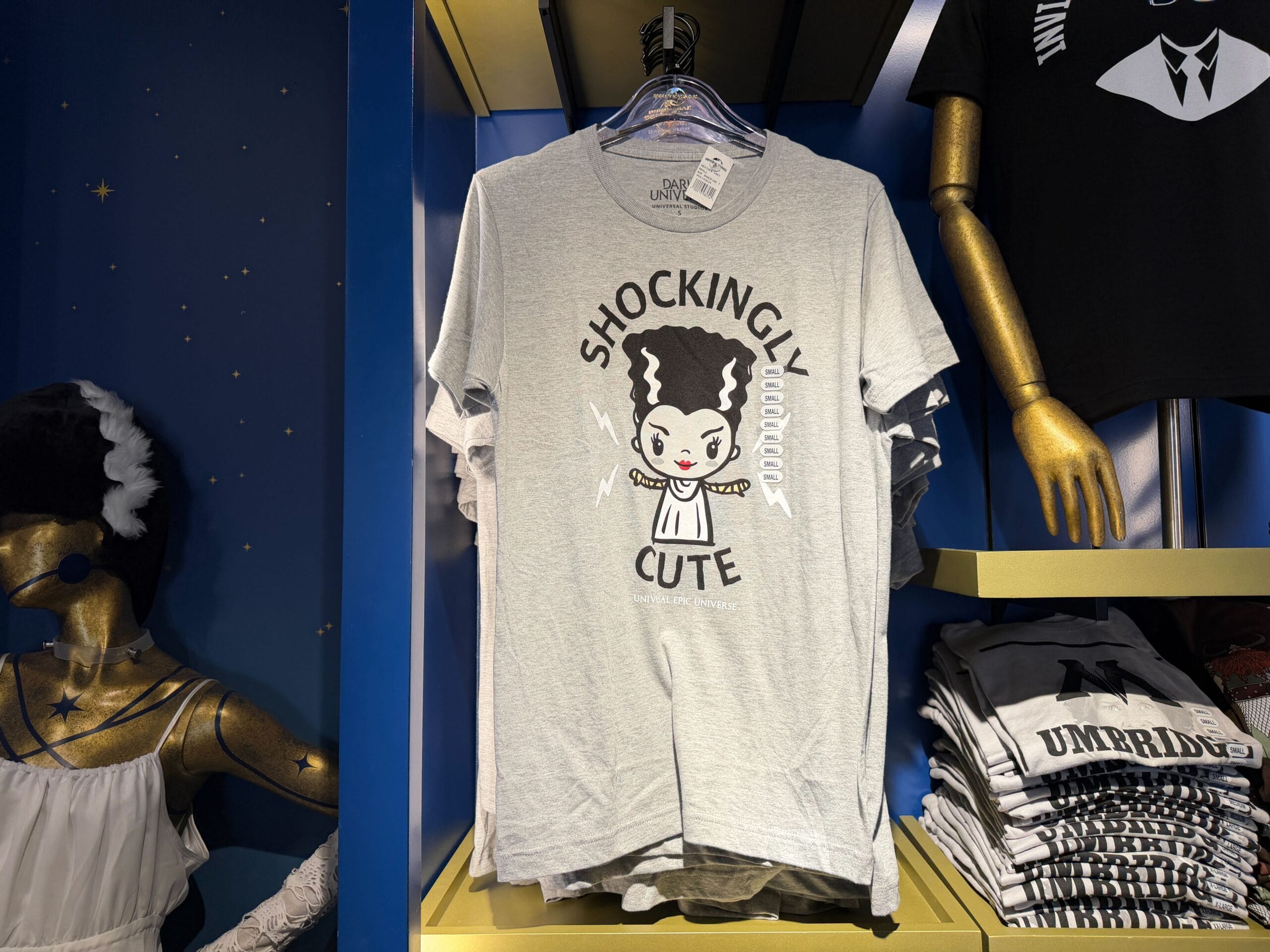 Epic Universe t-shirt refresh at the CityWalk Epic Universe Preview Center shop.