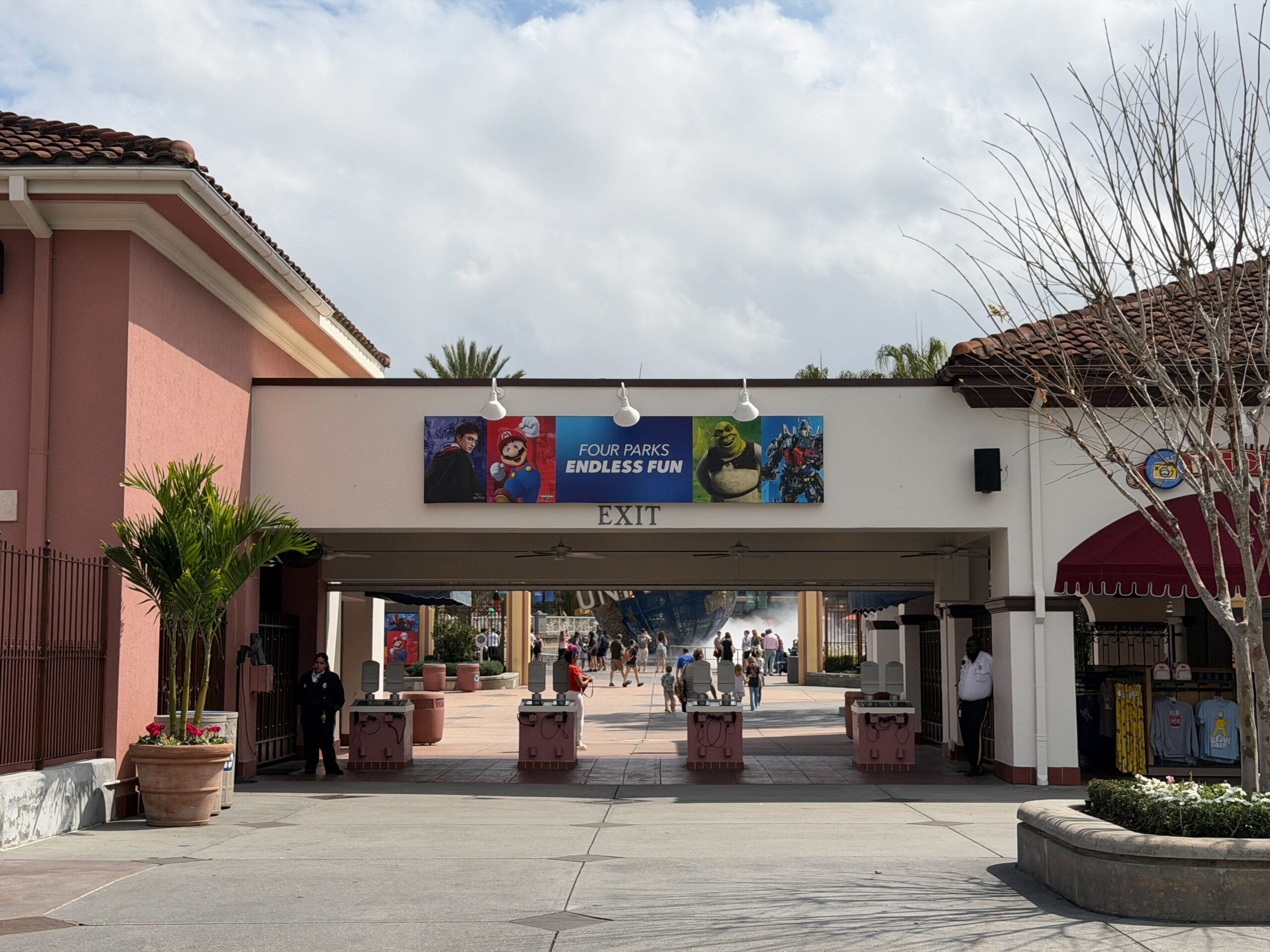 Universal Studios Florida Park Exit Reveals Updated Paint Job With New Color
