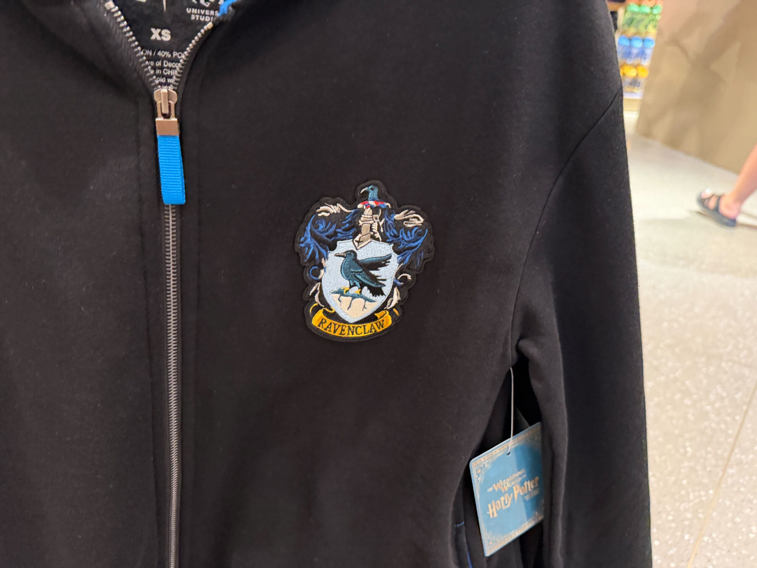 Hogwarts House hoodies available at Universal Orlando Resort