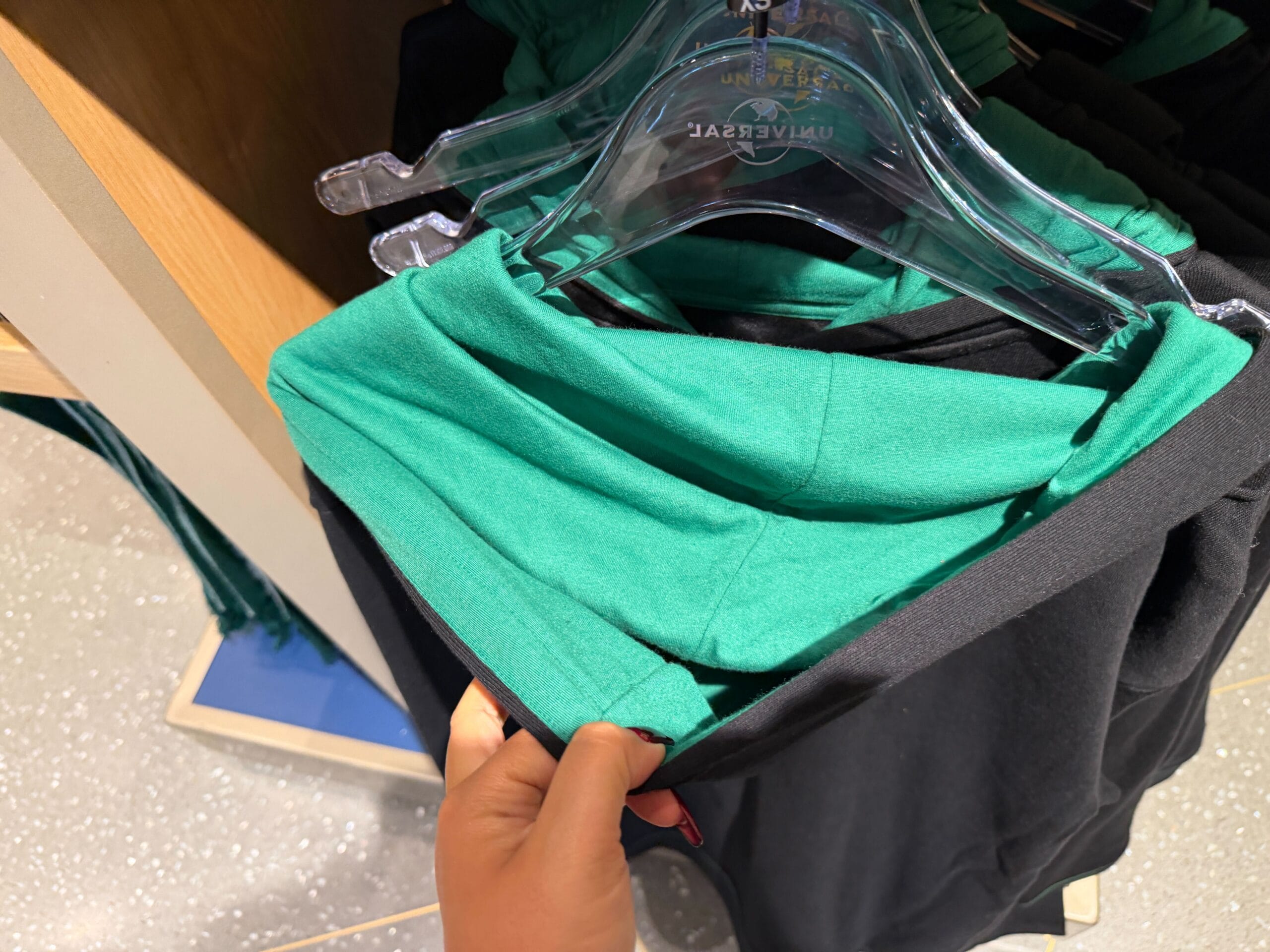 Hogwarts House hoodies available at Universal Orlando Resort
