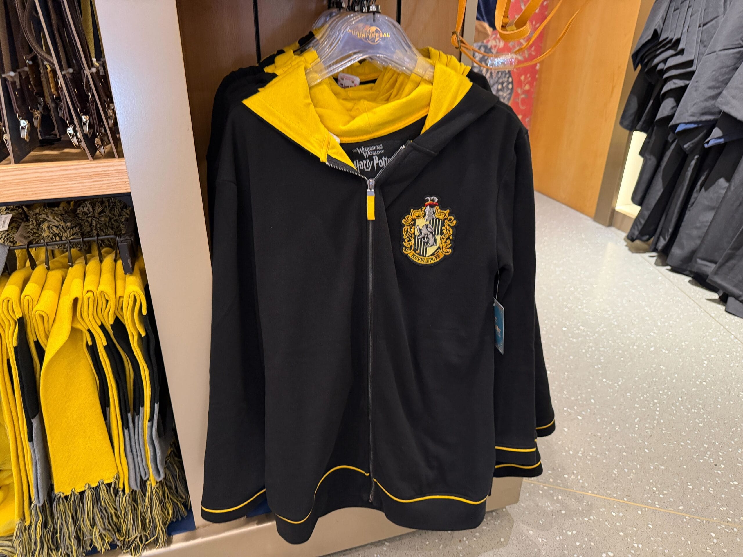 Hogwarts House hoodies available at Universal Orlando Resort