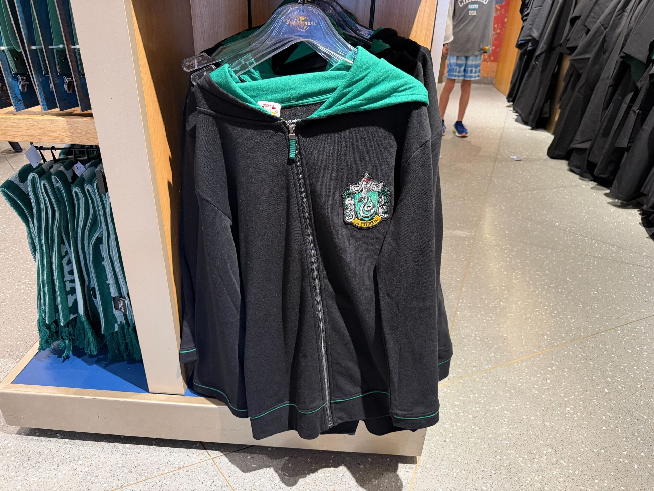 Hogwarts House hoodies available at Universal Orlando Resort