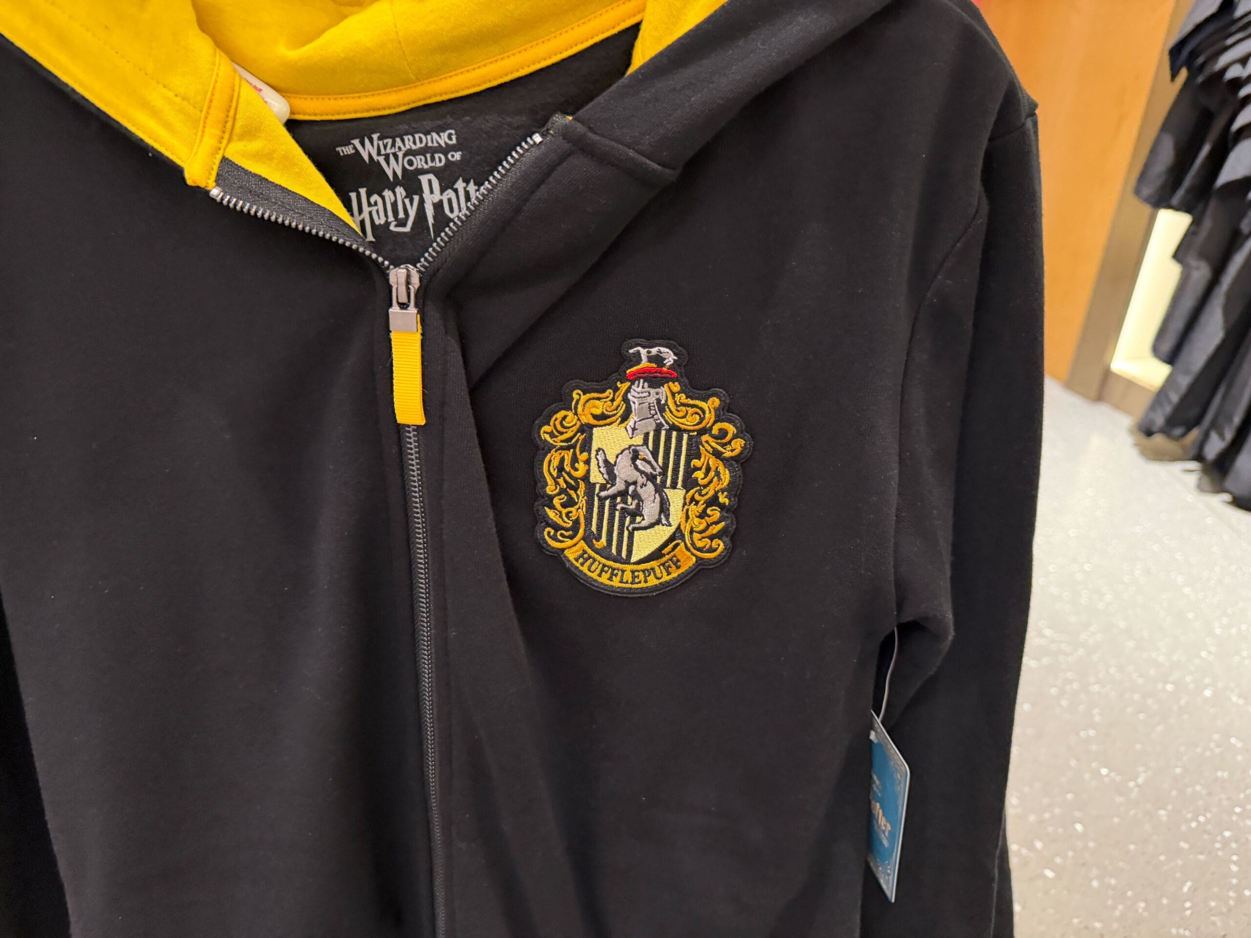 Hogwarts House hoodies available at Universal Orlando Resort