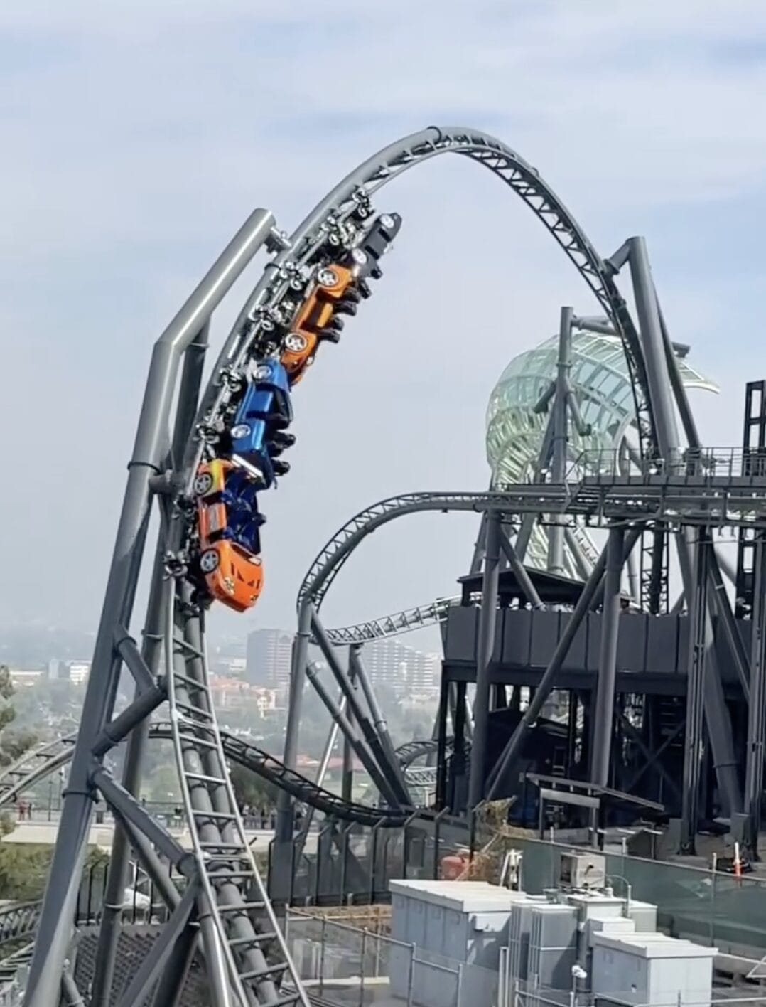 Coaster Testing With Ride Vehicles Commences on Universal Studios ...