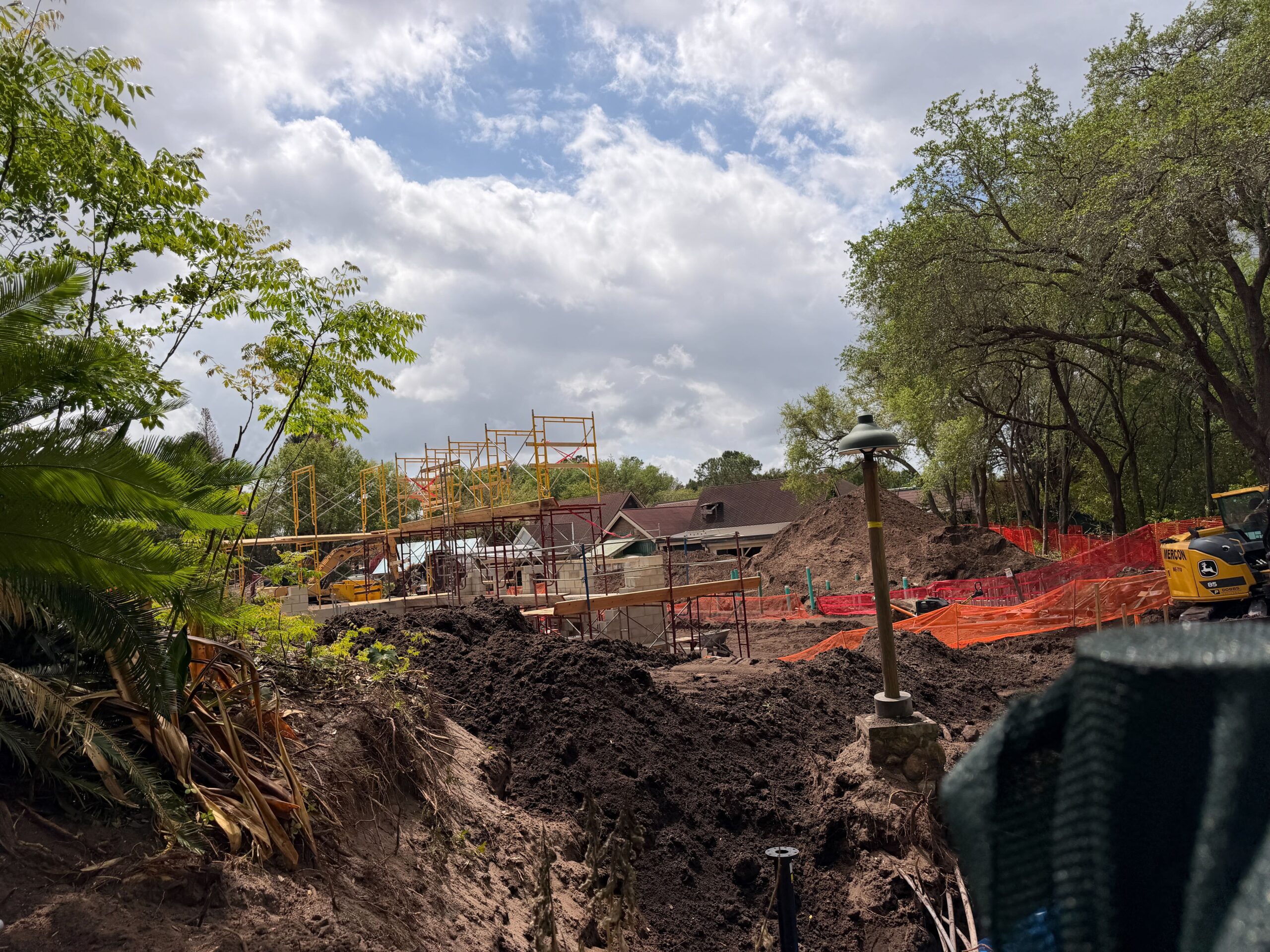Peek Behind the Barrier at Tropical Americas Construction in Disney’s Animal Kingdom