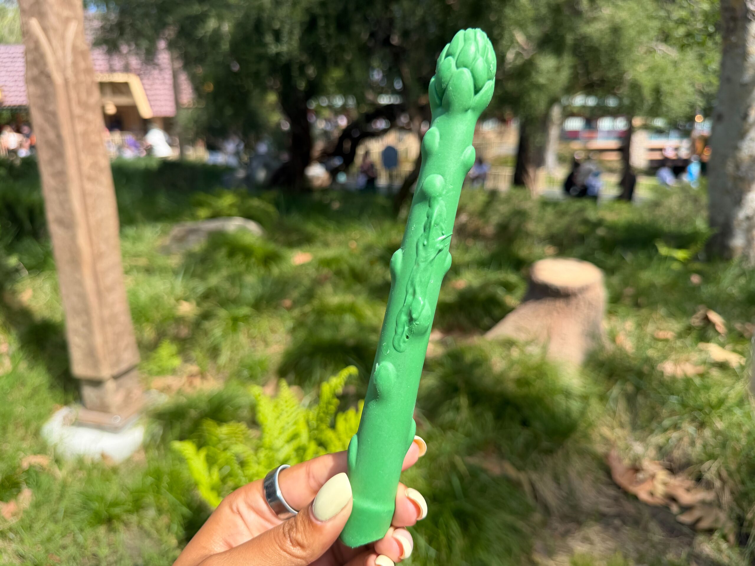 REVIEW: Bluey’s Magic ‘Asparagus’ Pretzel at Disneyland Park