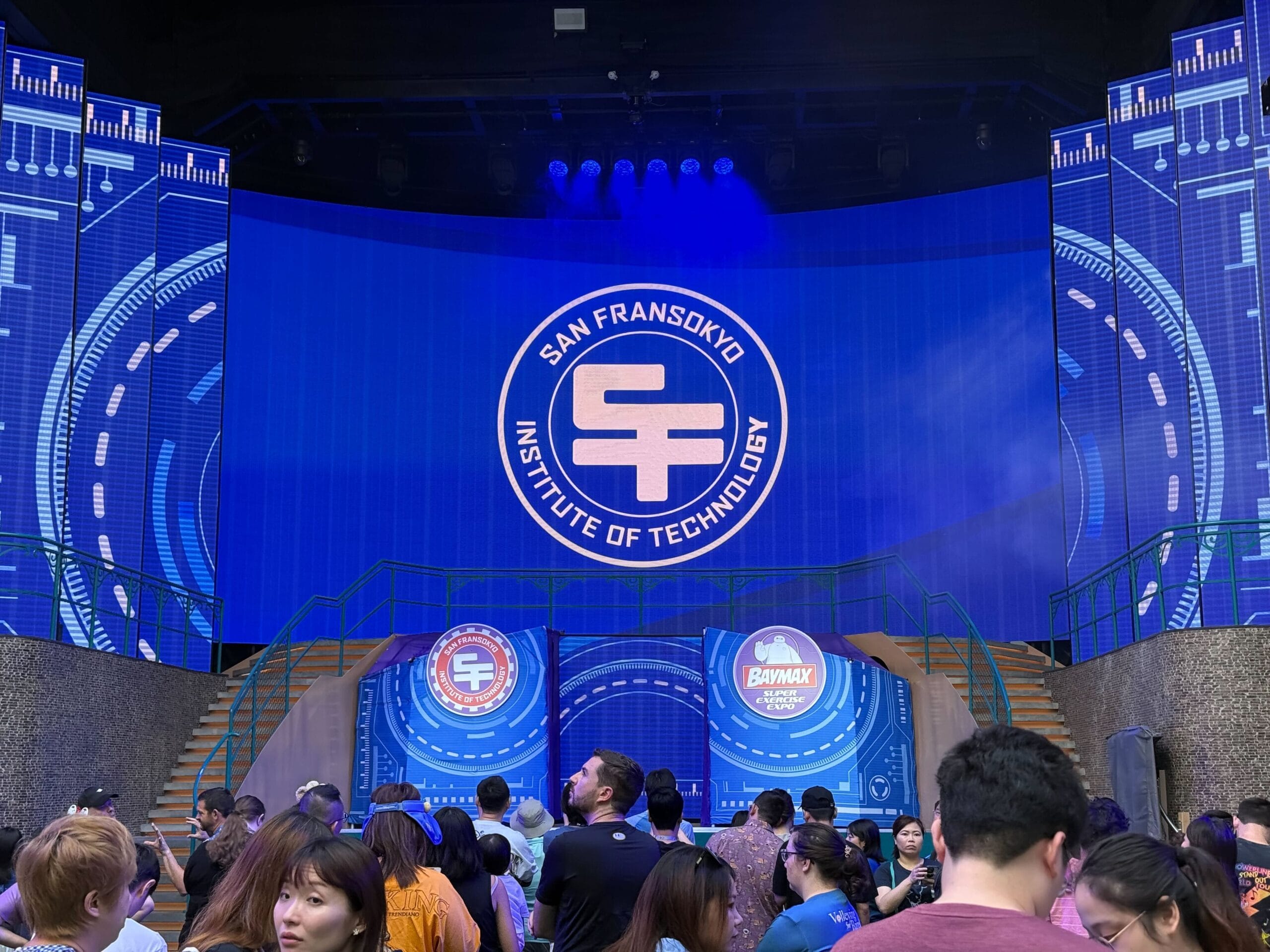 VIDEO: Baymax Super Exercise Expo on the Disney Adventure