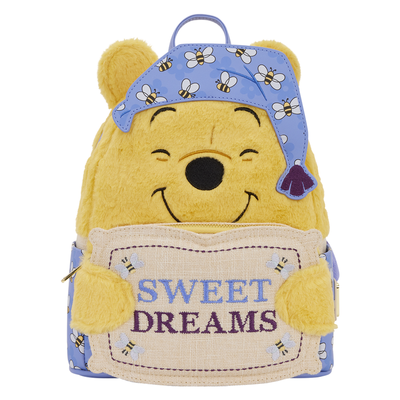 Winnie the Pooh Bedtime Web Exclusive Loungefly Backpack and Wallet Available