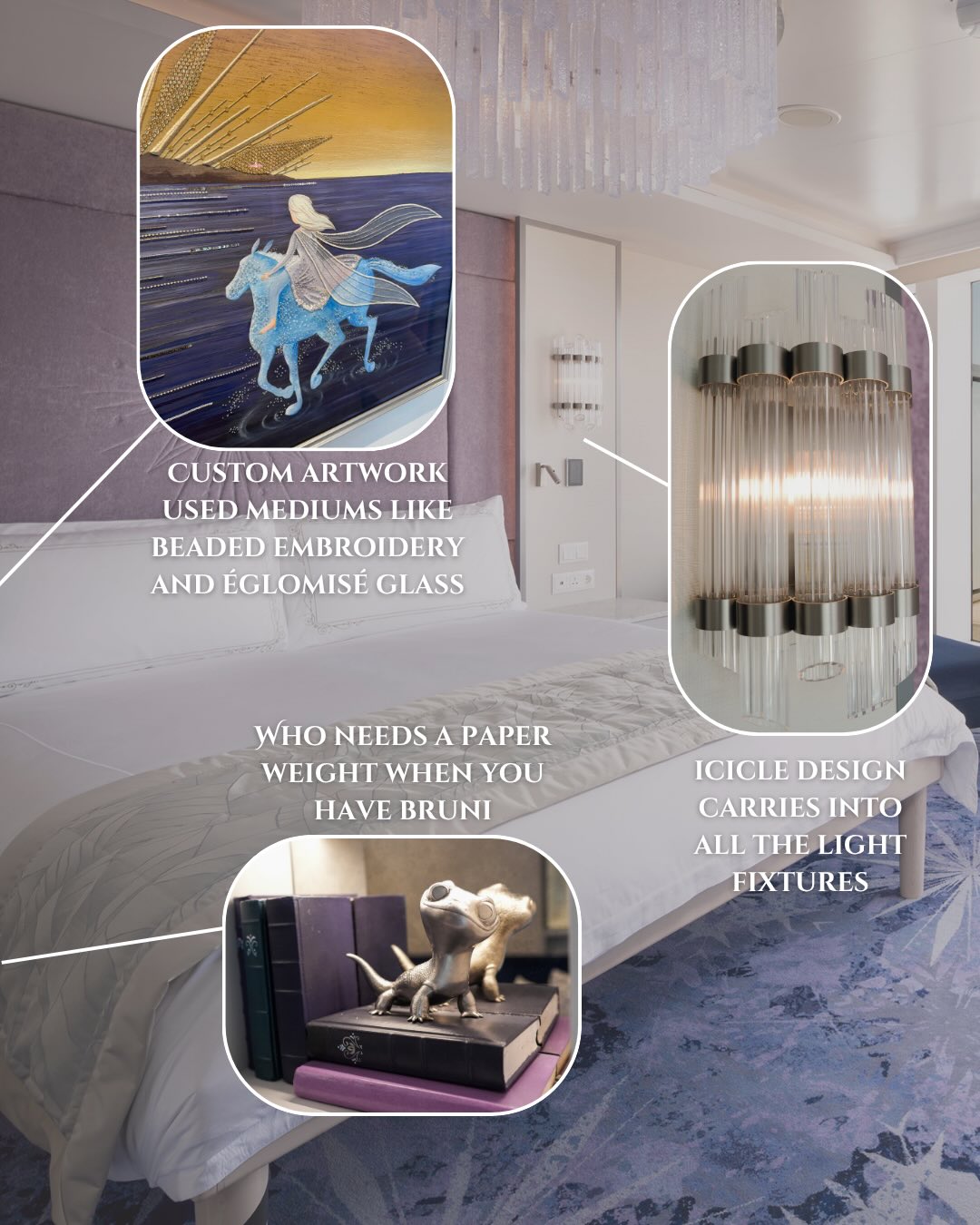 Elsa's Royal Suite on Disney Adventure