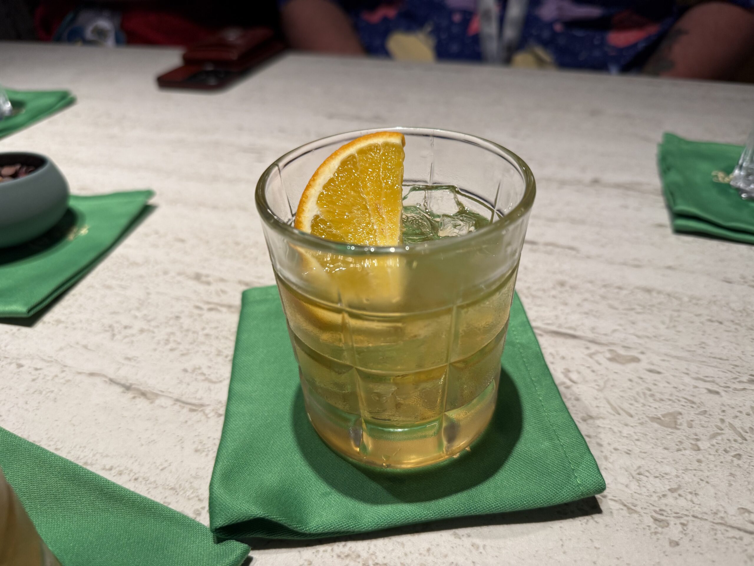 'Luca'-Themed Taverna Portorosso Sports Bar 150 Special drink on the Disney Adventure