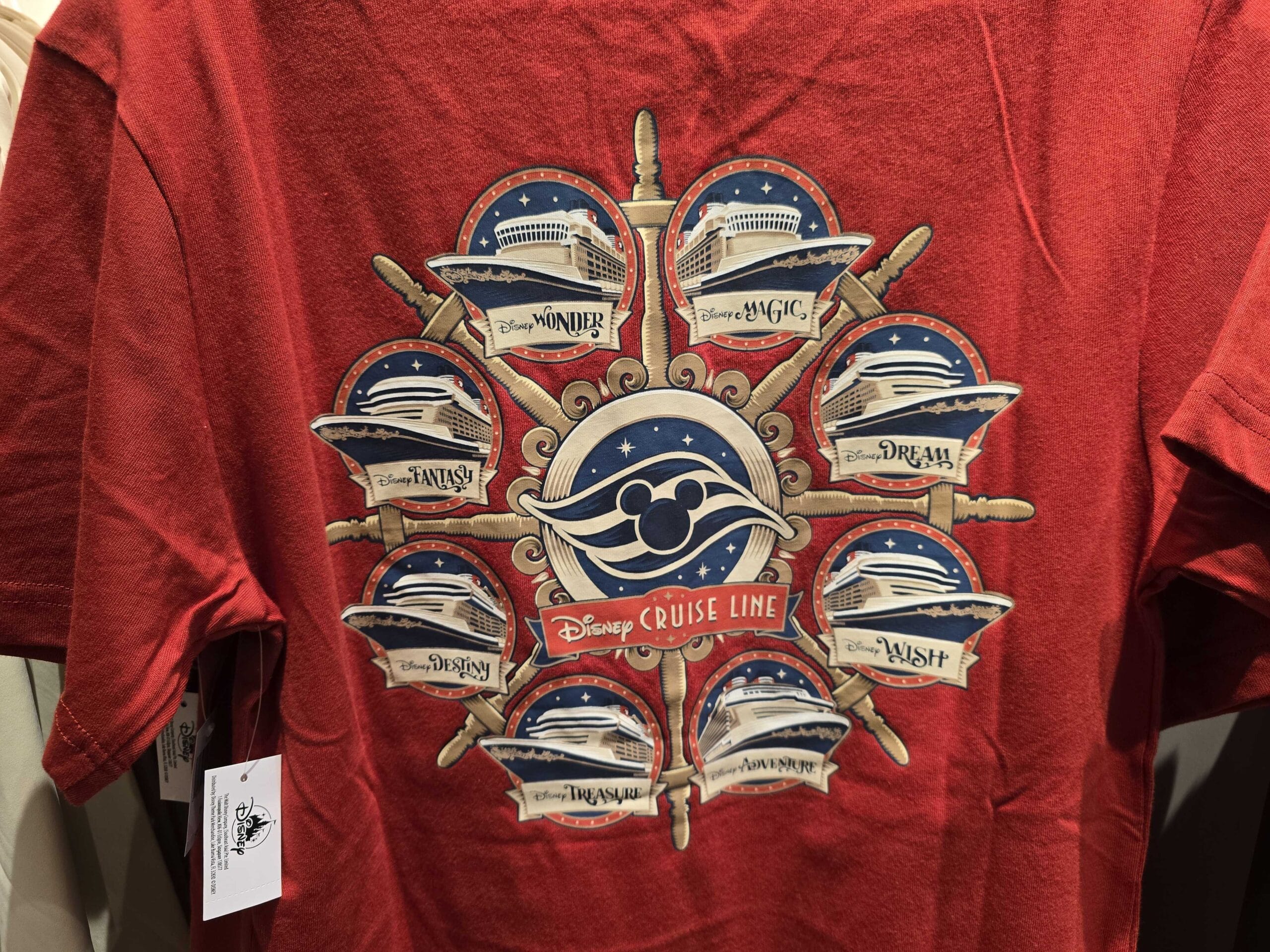 Disney Cruise Line Eight Ships Merchandise Collection