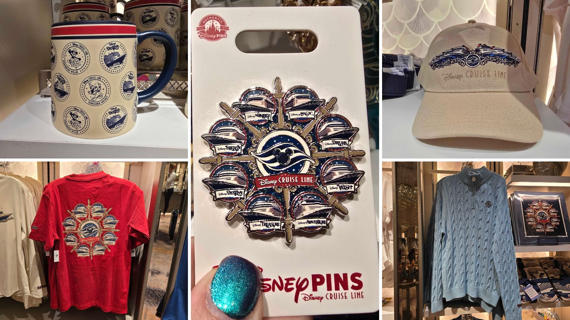 Full List (with Prices) of New Disney Cruise Line Eight Ships Merchandise Collection