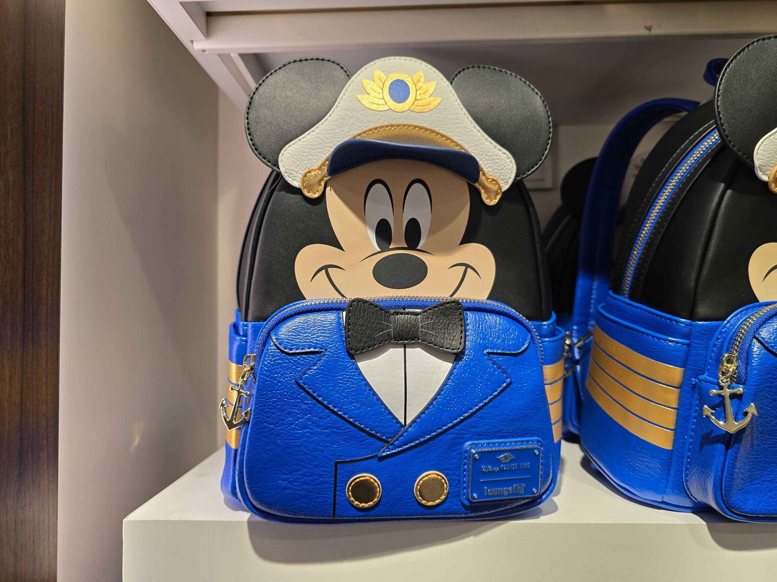 Captain Minnie & Mickey Disney Cruise Line Loungefly Backpacks and Ear Headbands