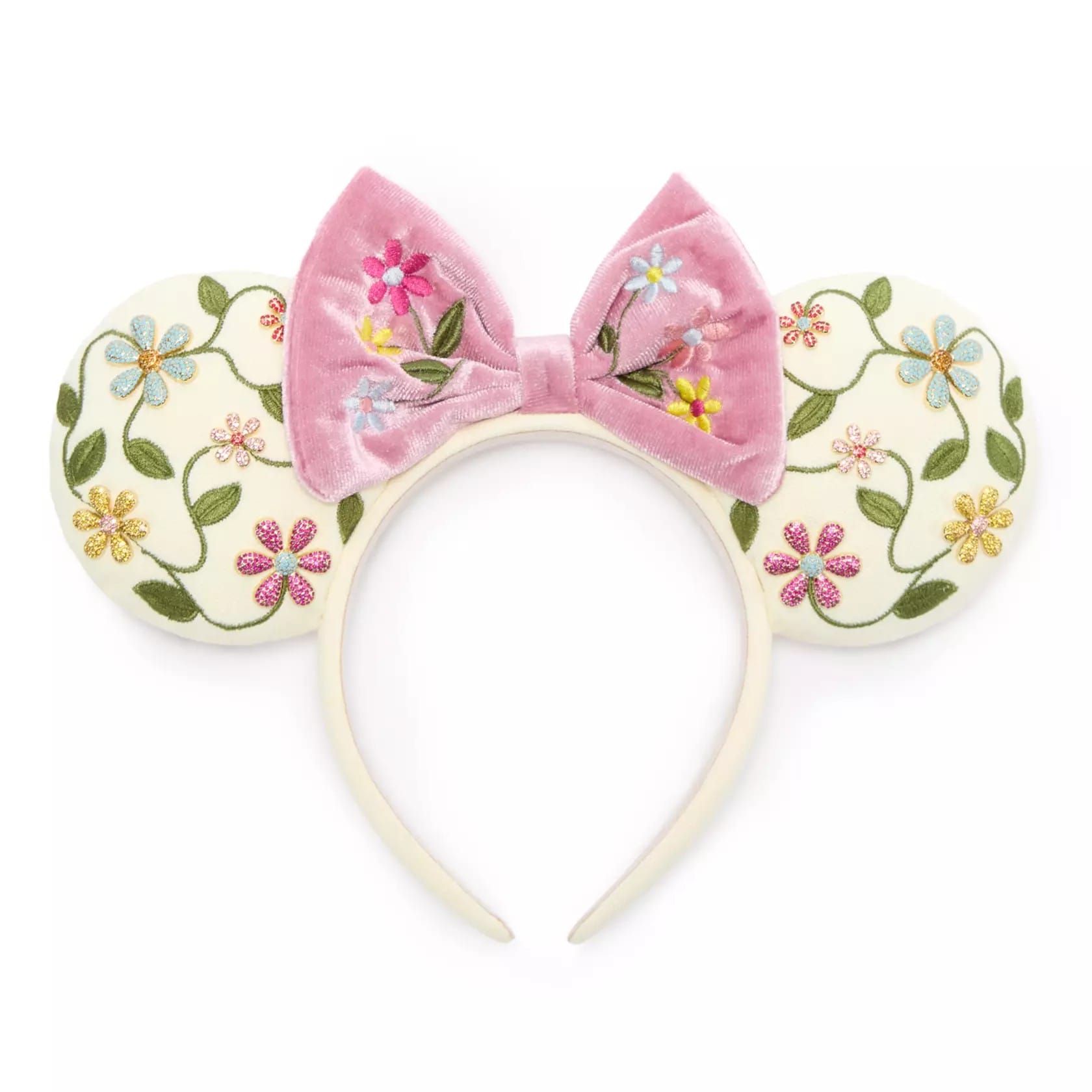 Minnie Mouse Floral ear headband by BaubleBar