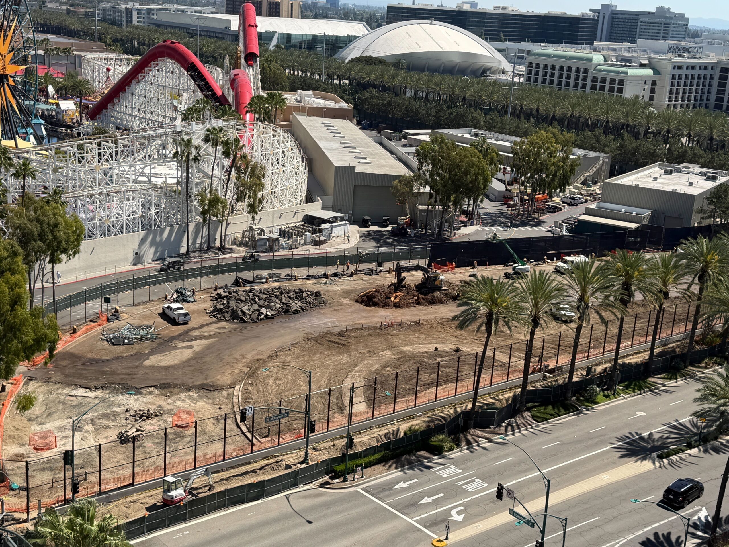 More Clearing at Site of Future ‘Coco’ Attraction at Disney California Adventure