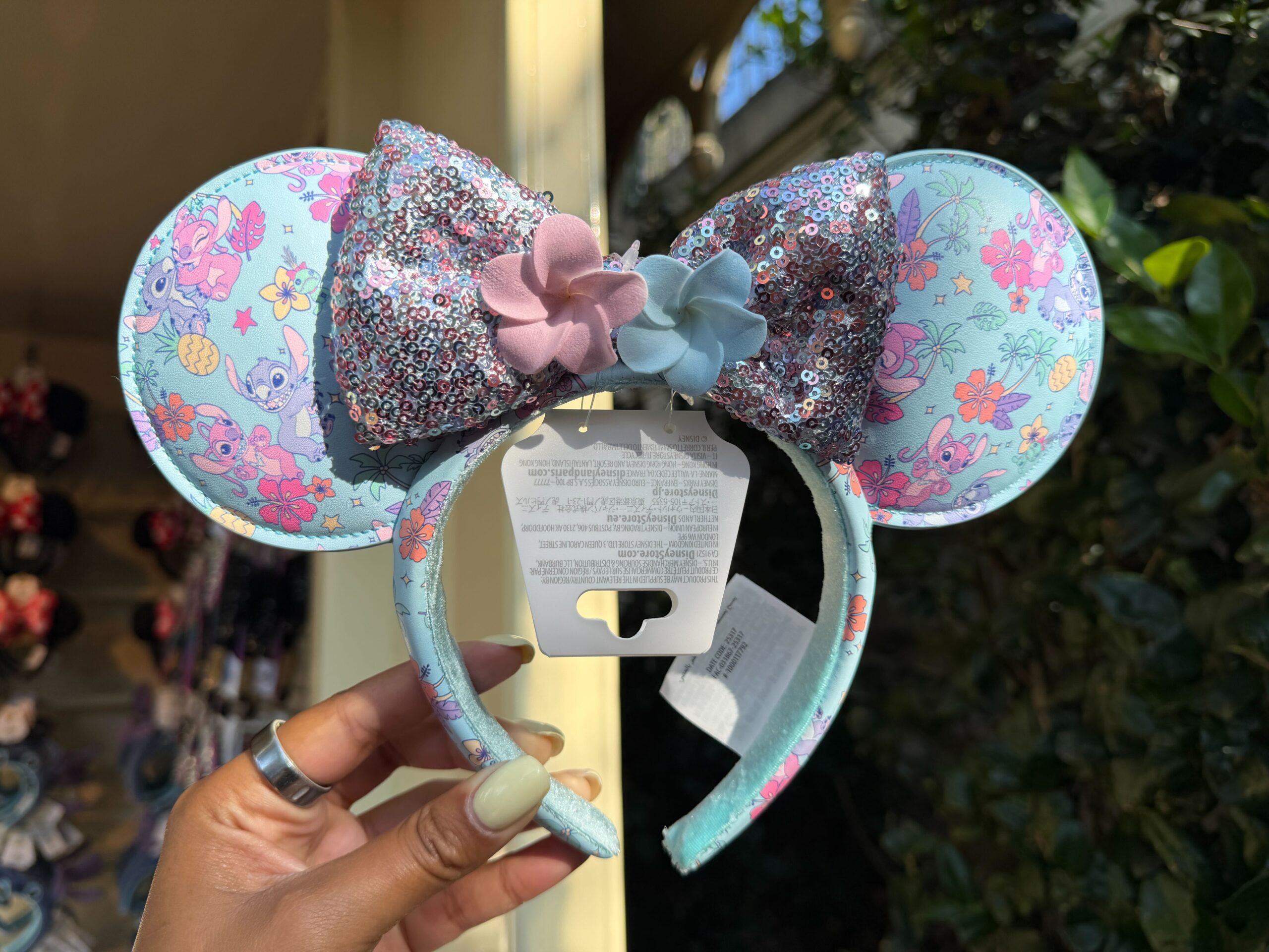 Pastel Stitch & Angel Ear Headband at Disneyland Resort