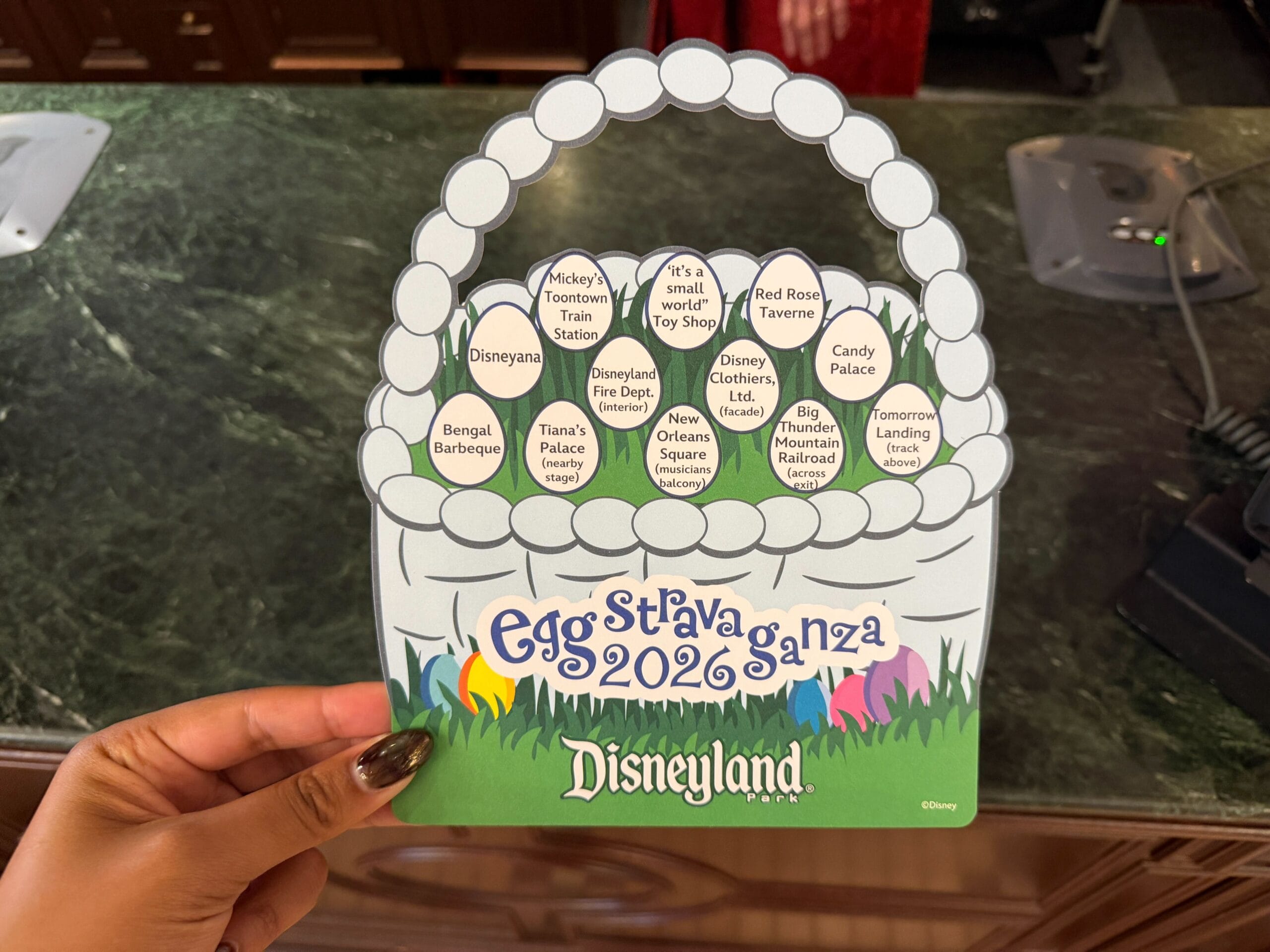 Prizes & Locations for 2026 Eggstravaganza Easter Egg Hunt at Disneyland Park