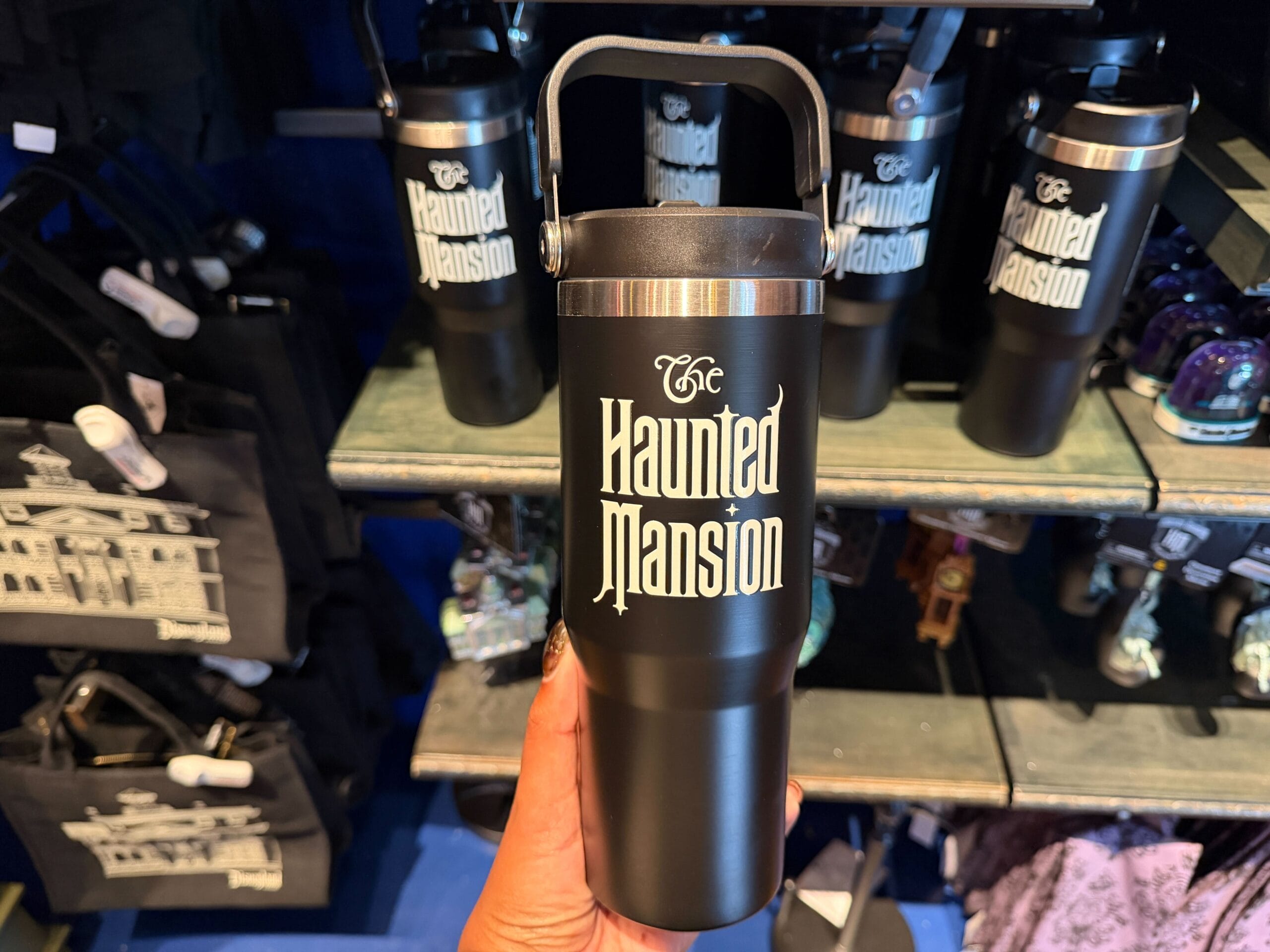 Haunted Mansion & Cherry Blossom Tumblers Now Available at Disneyland