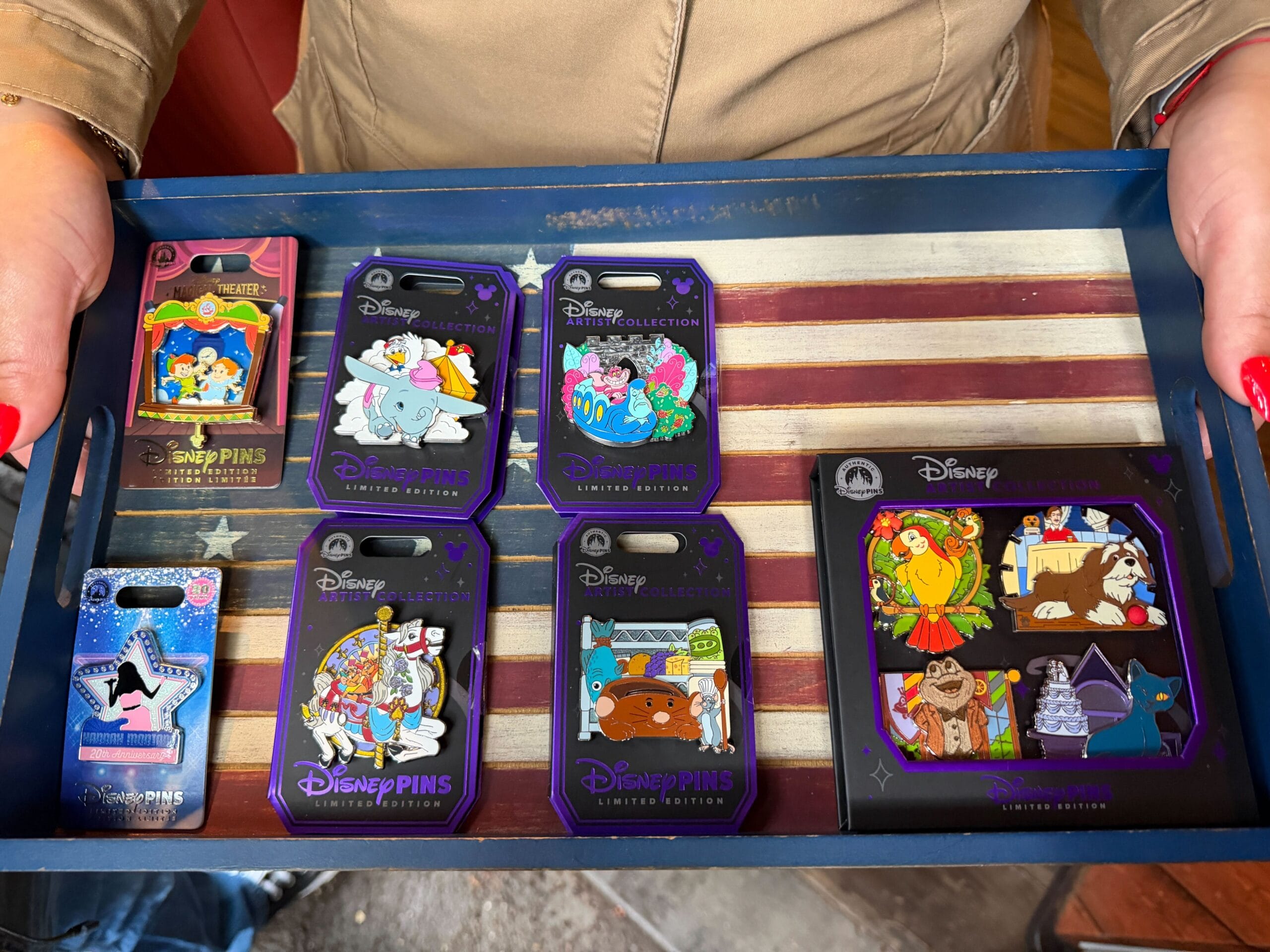 Disneyland Pin Tuesday: Attraction Animals Artist Collection, ‘Hannah Montana’ 20th, ‘Peter Pan’ Mag