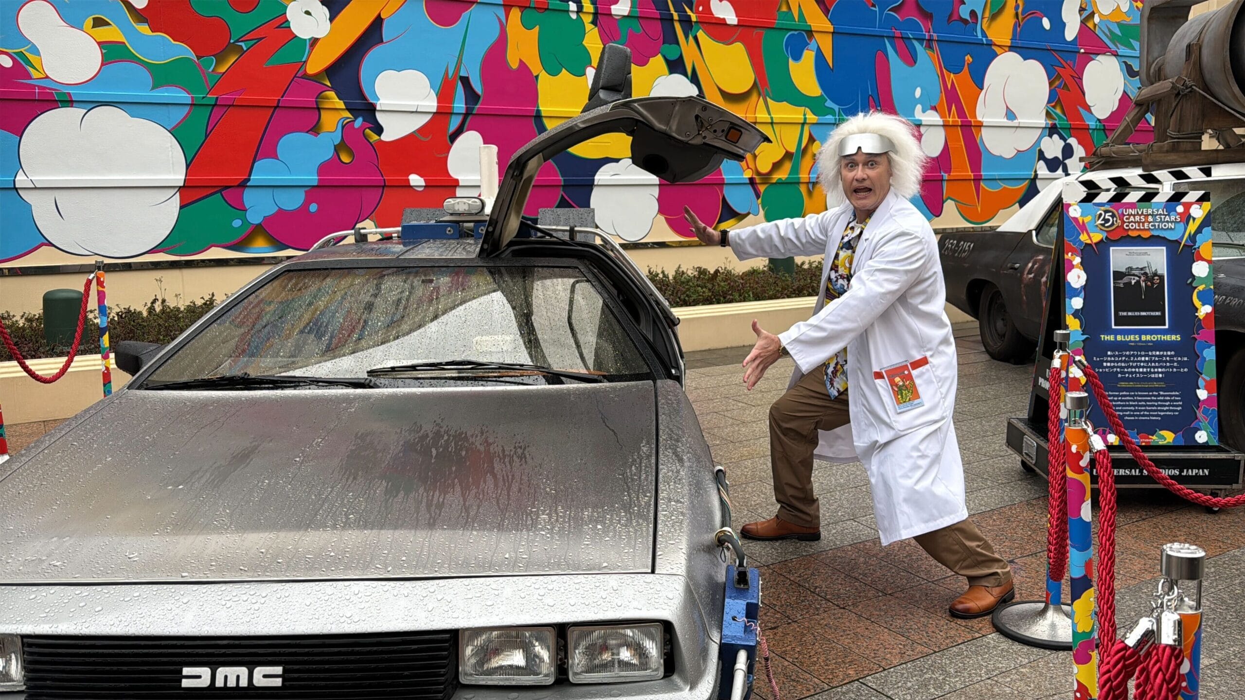 PHOTOS: Great Scott! Doc Brown at Universal Studios Japan for the 25th Anniversary