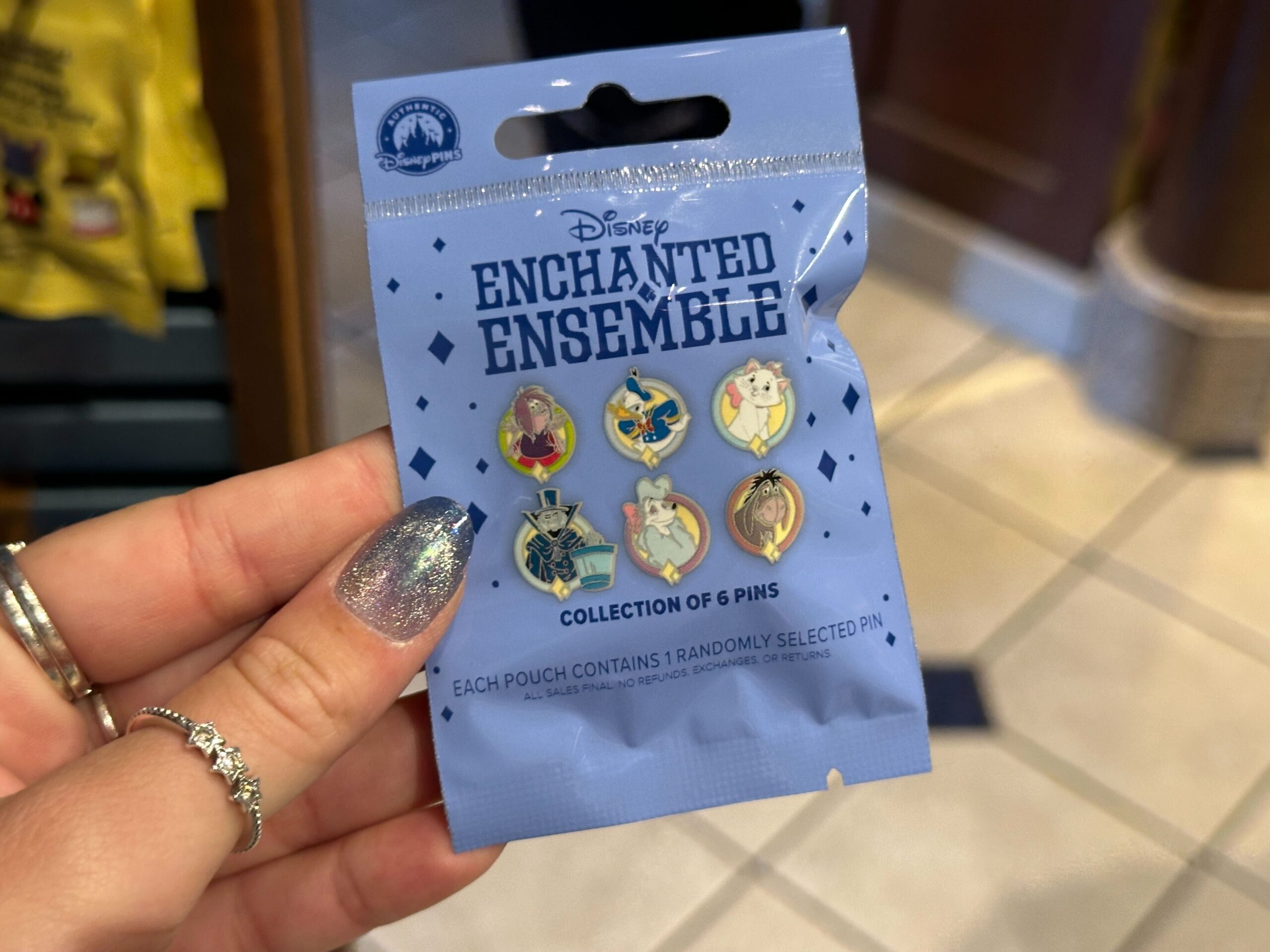 Georgette, Madam Mim, Hatbox Ghost, and More in Mystery Pin Set at Walt Disney World Resort