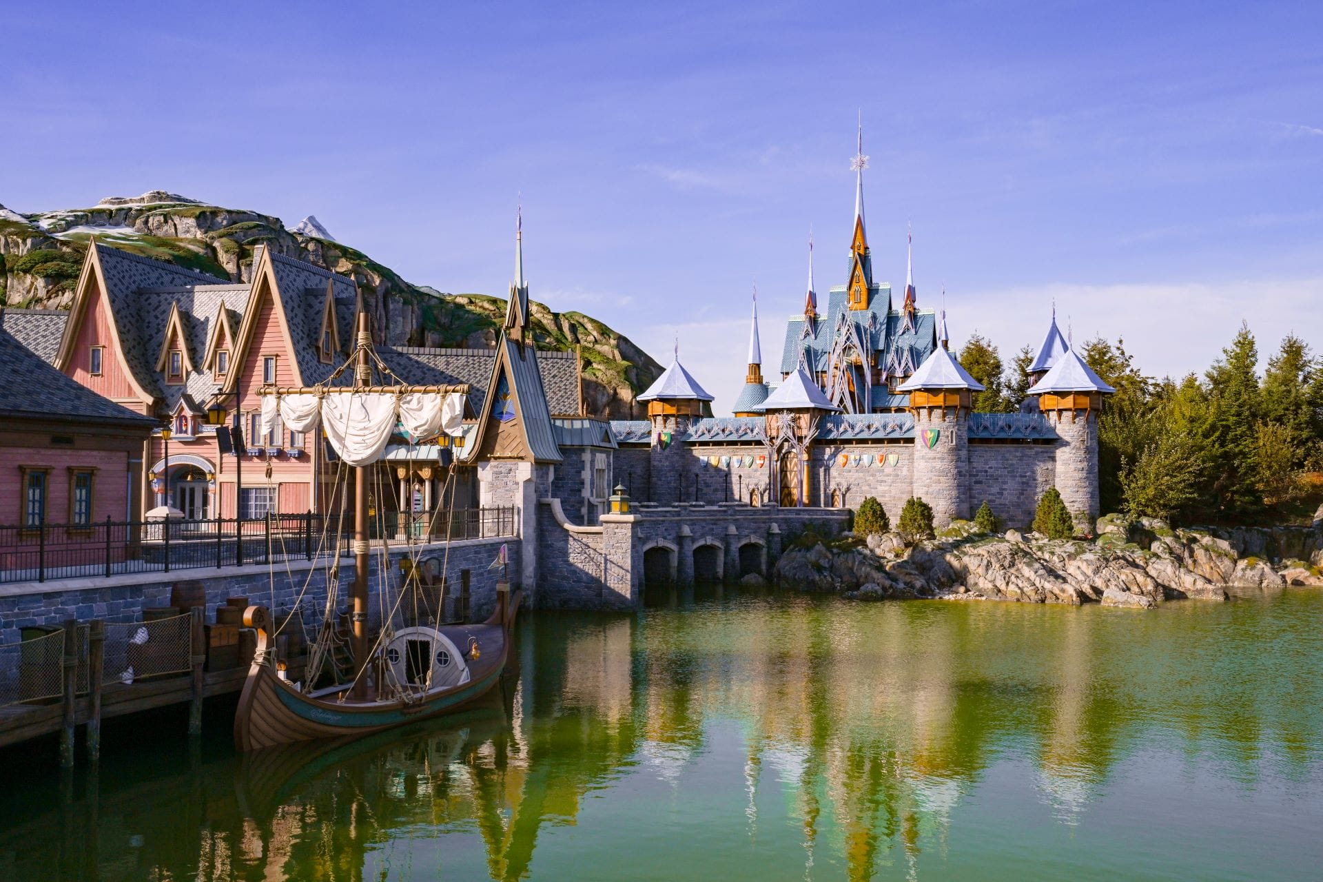 World of Frozen in Disney Adventure World at Disneyland Paris