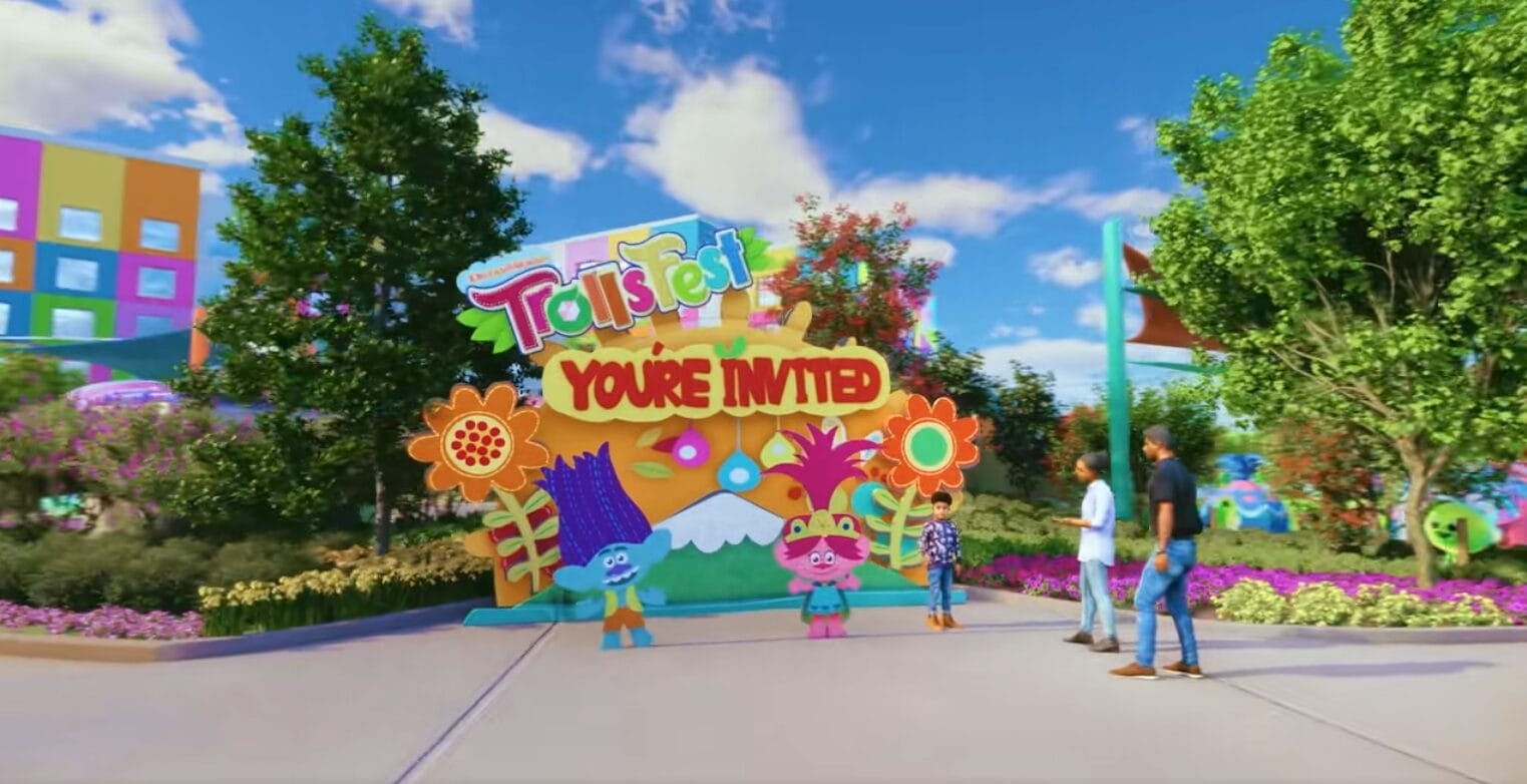 Shrek, Puss in Boots, and TrollsFest Concept Art Revealed for Universal Kids Resort