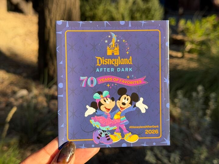Disneyland After Dark: 70 Years of Favorites Guide Map