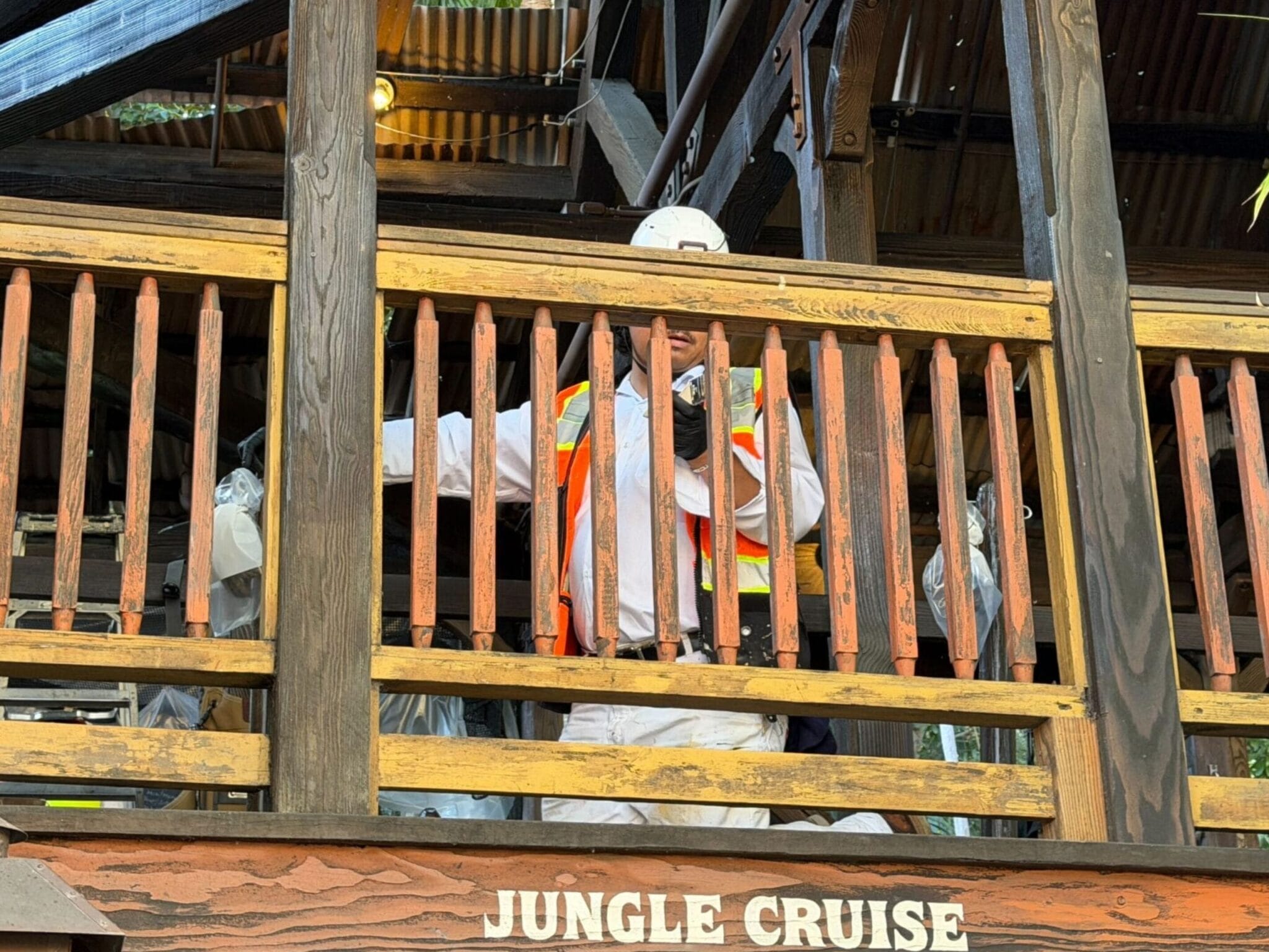 Refurbishment Work on Disneyland's Jungle Cruise Adds Fresh Paint to ...